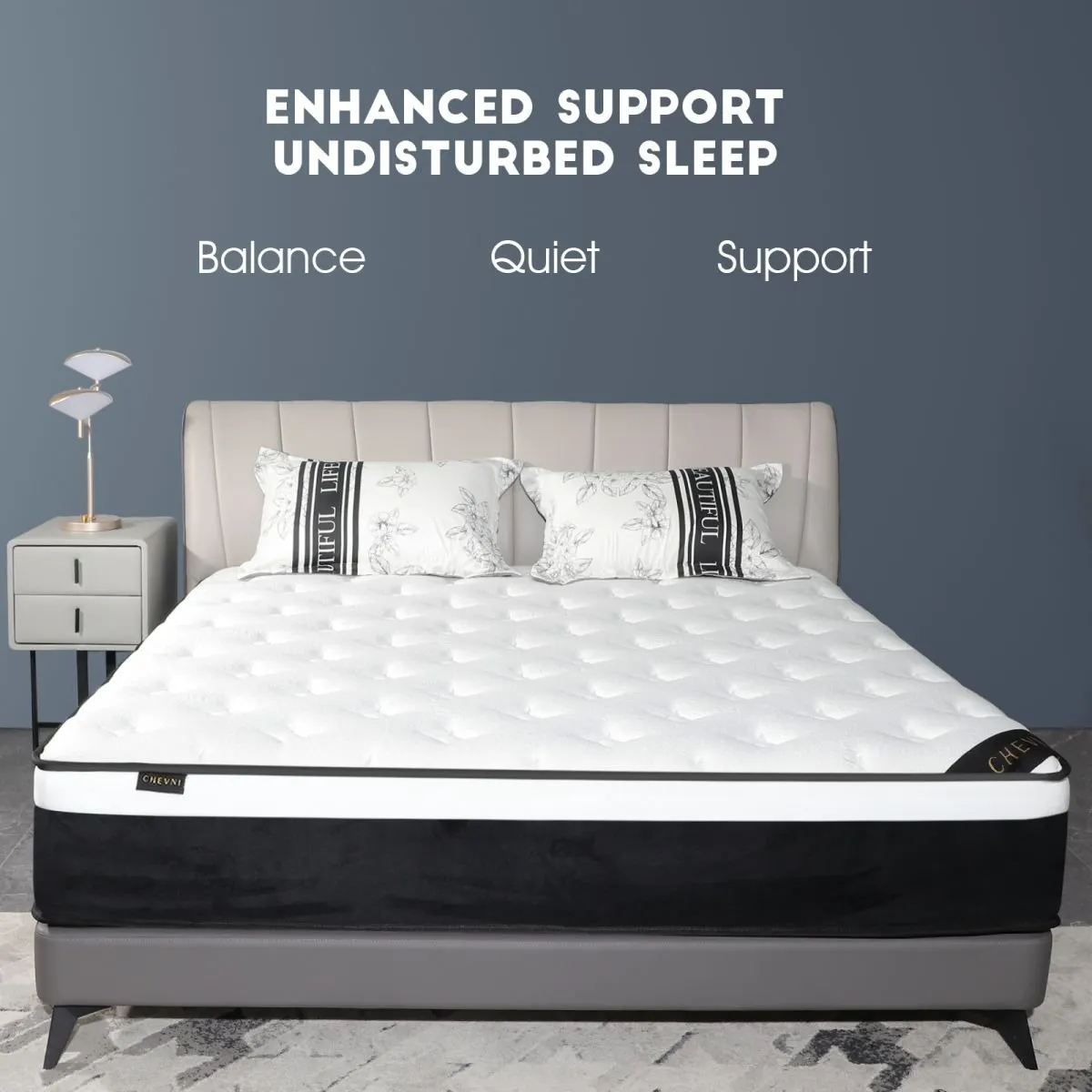 12 Inch Hybrid Mattress with Memory Foam