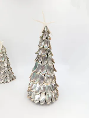 14" Abalone Shell Tree w/ Star Topper