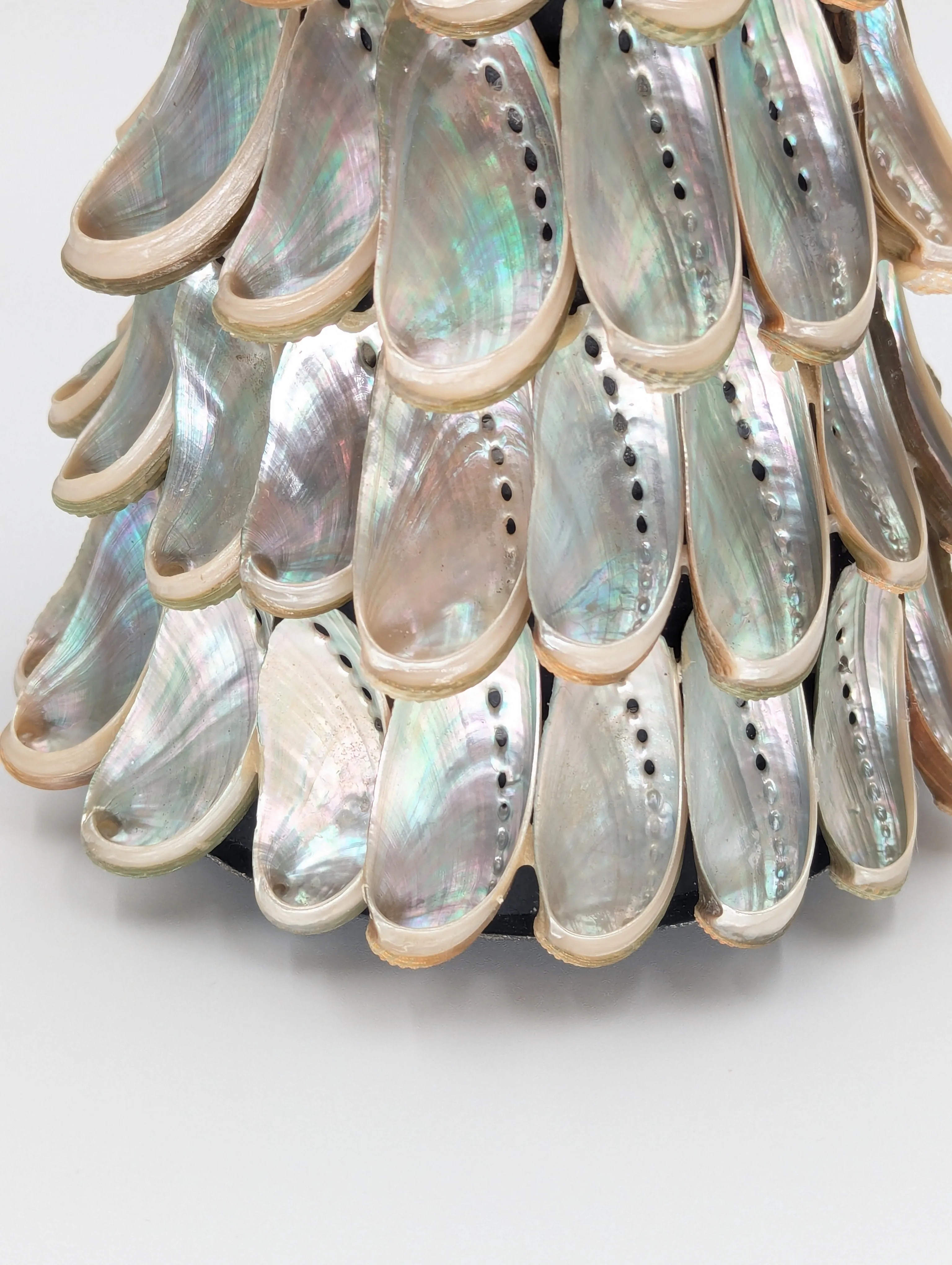 14" Abalone Shell Tree w/ Star Topper