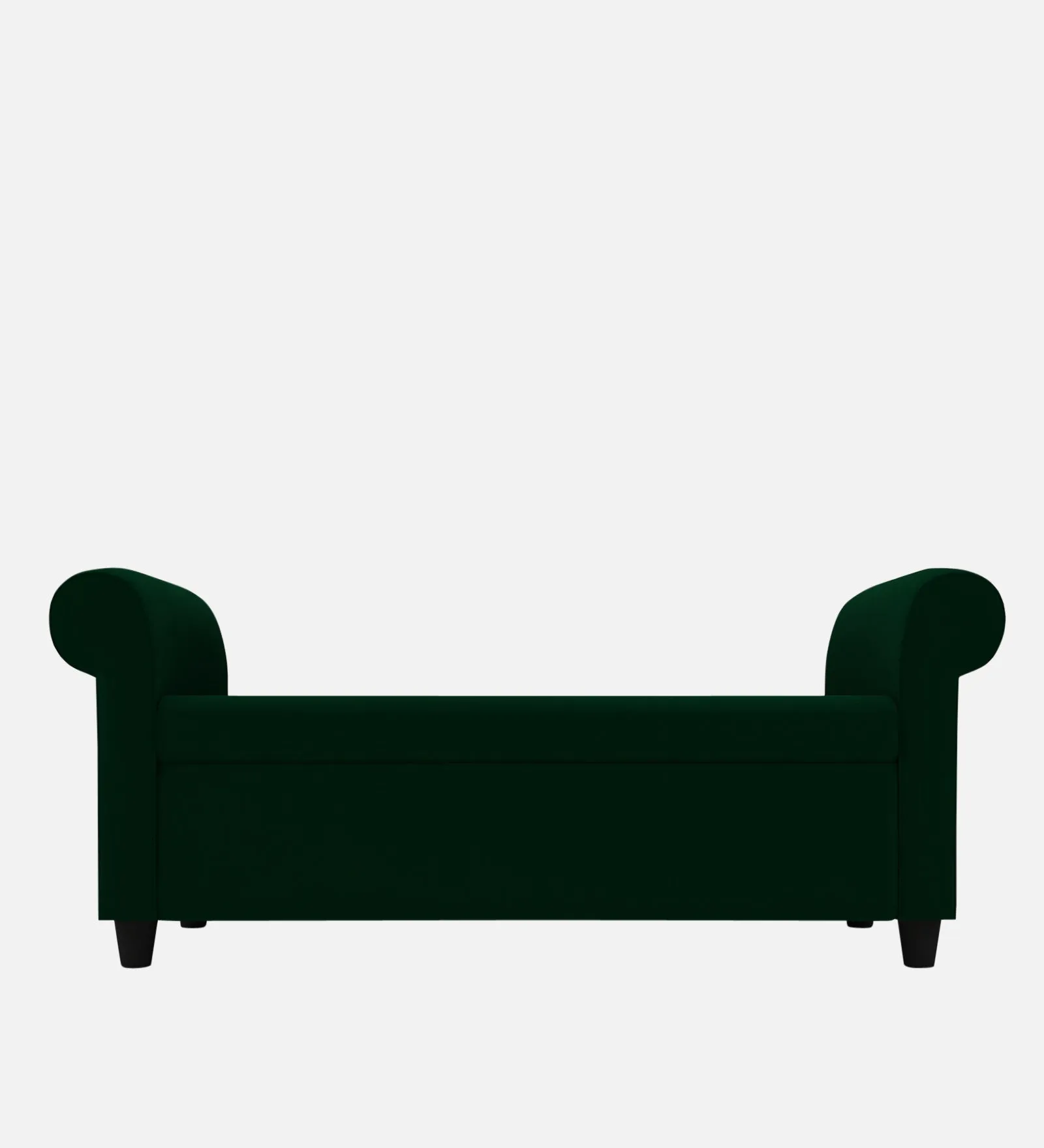 Adorn Homez Mia  Bench Storage Ottoman with Storage in Velvet