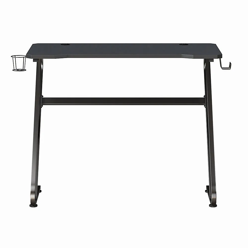 Alamont Home - Fisher Rectangle Contemporary Laminate  Gaming Desk - Black