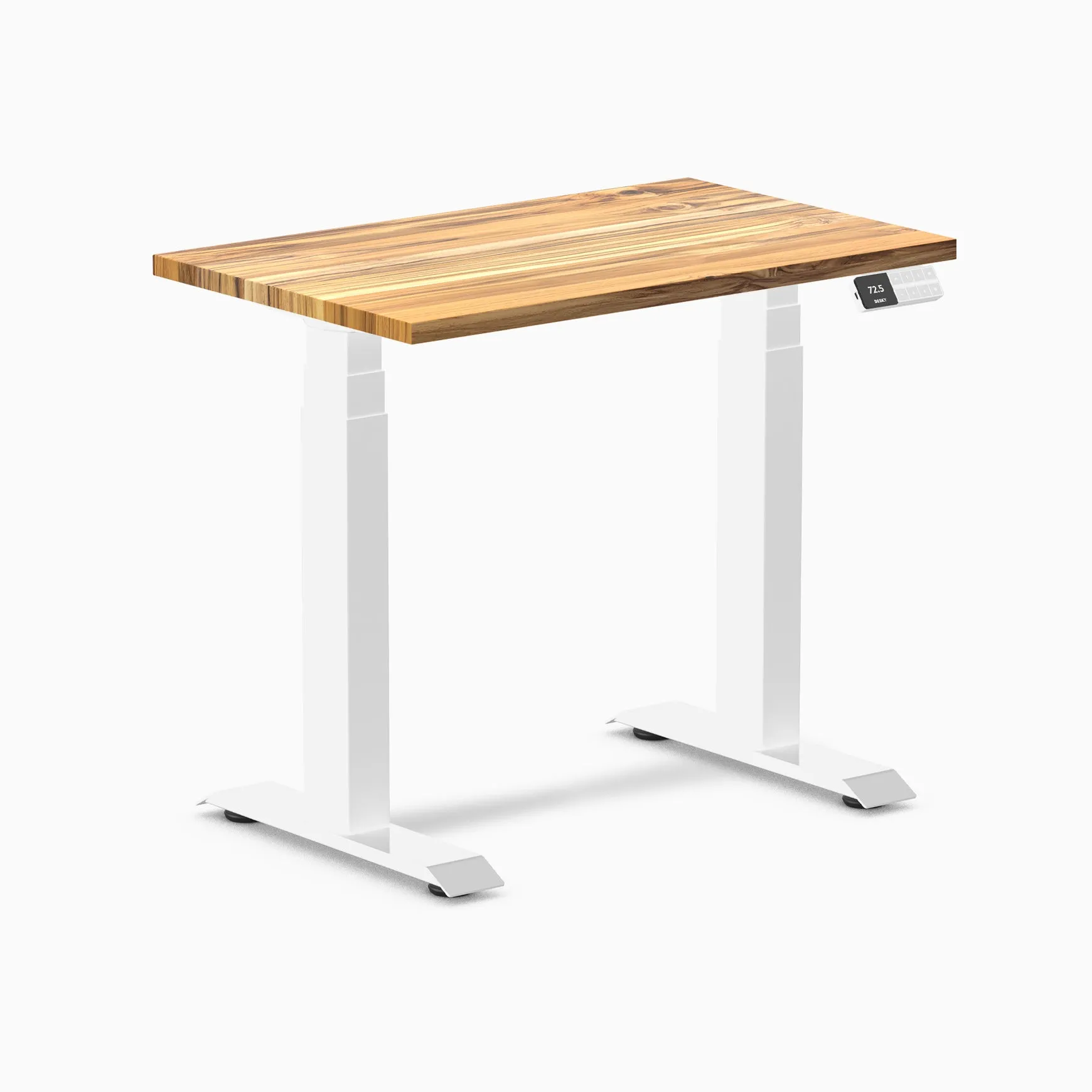 Almost Perfect Desky Dual Mini Hardwood Sit Stand Desk