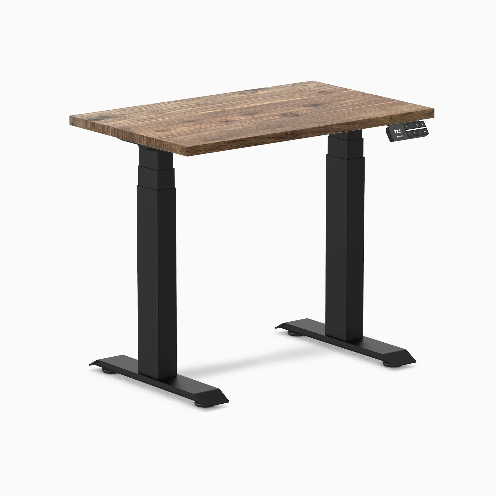 Almost Perfect Desky Dual Mini Hardwood Sit Stand Desk