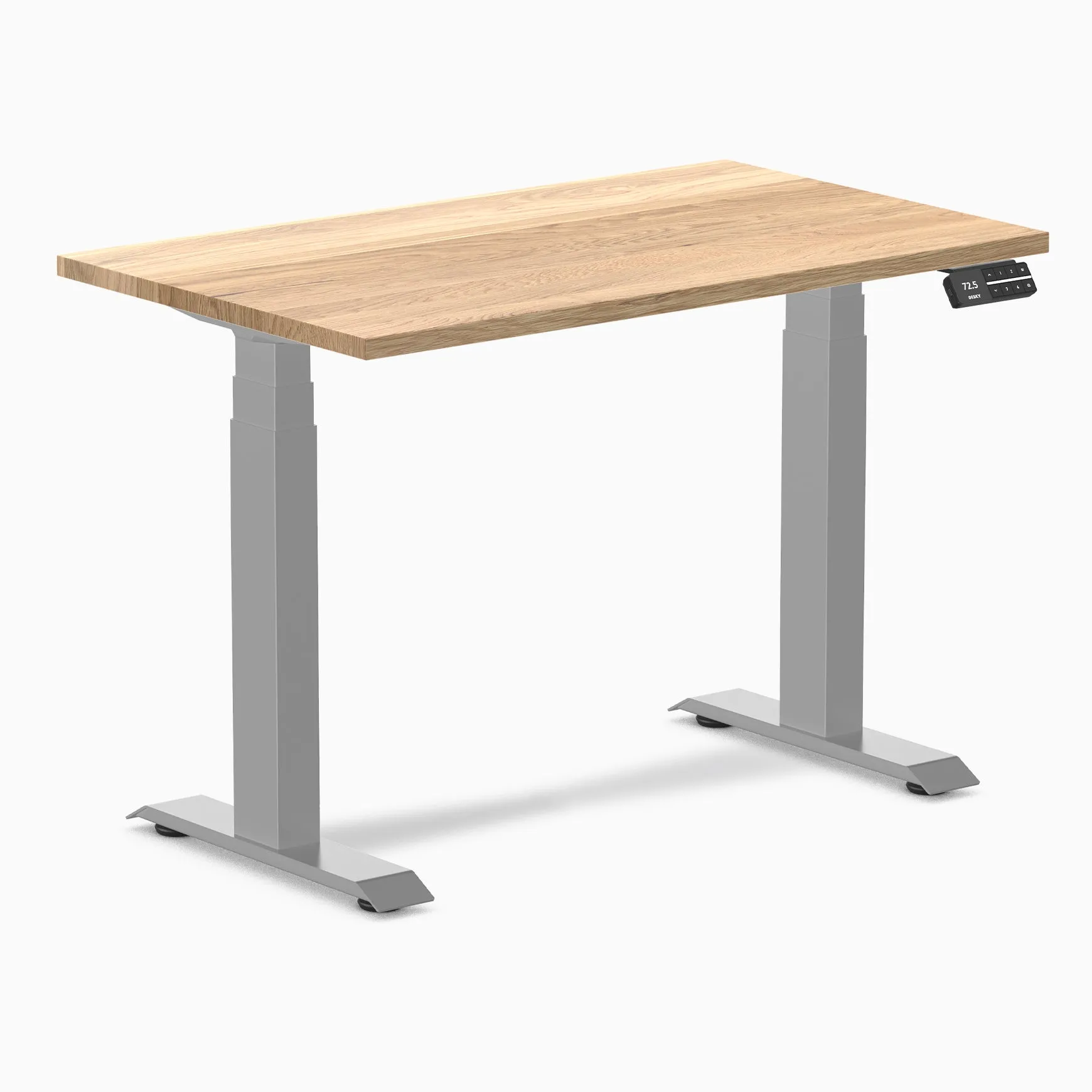 Almost Perfect Desky Dual Mini Hardwood Sit Stand Desk