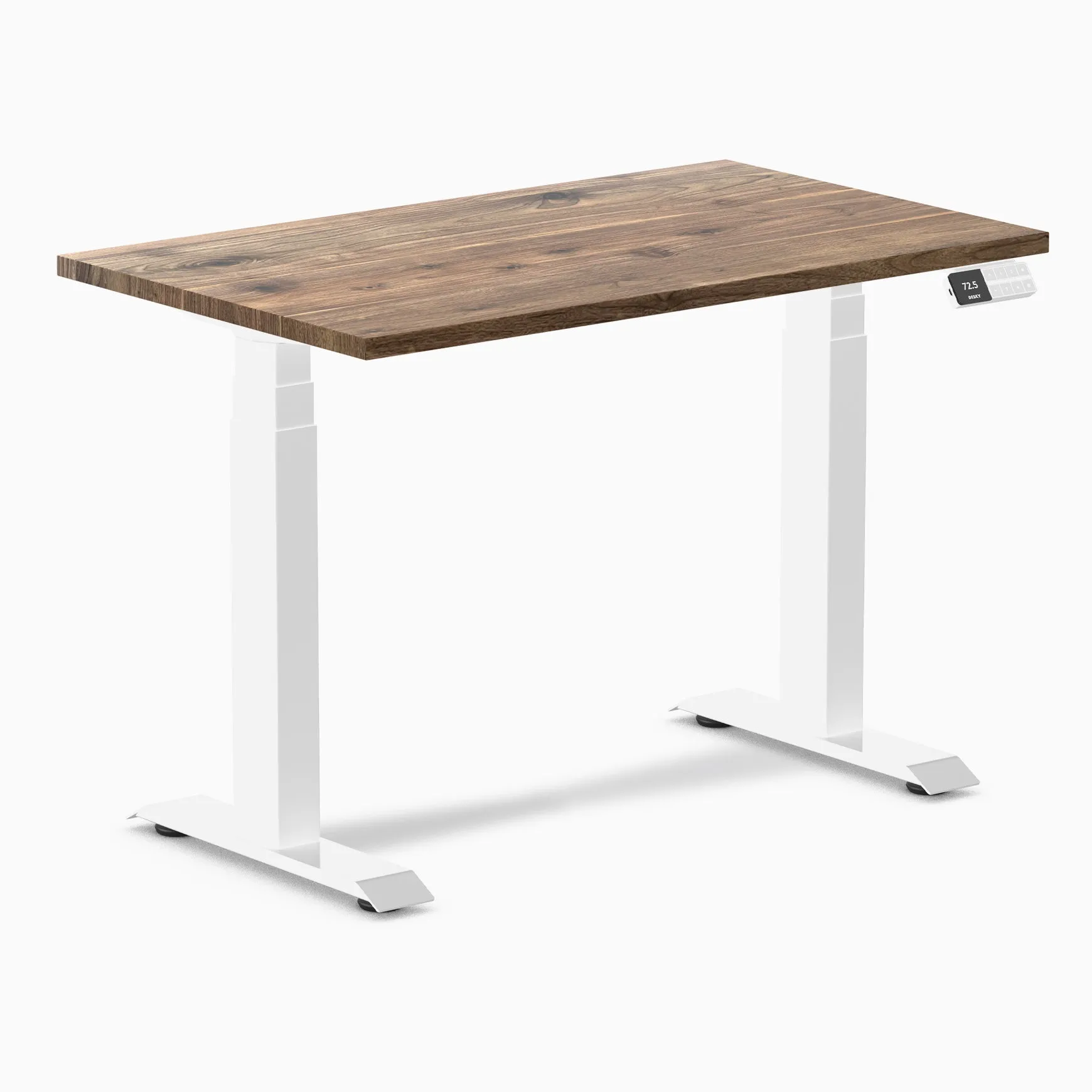 Almost Perfect Desky Dual Mini Hardwood Sit Stand Desk
