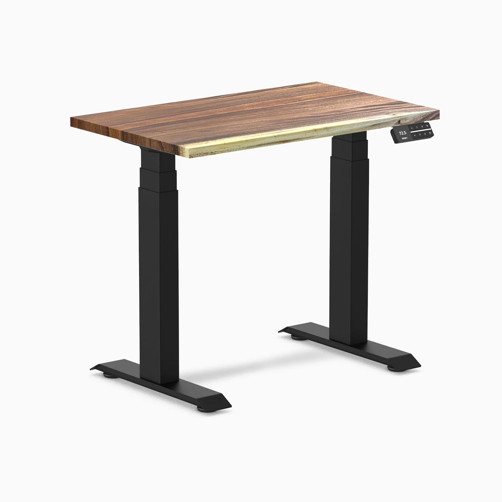 Almost Perfect Desky Dual Mini Hardwood Sit Stand Desk