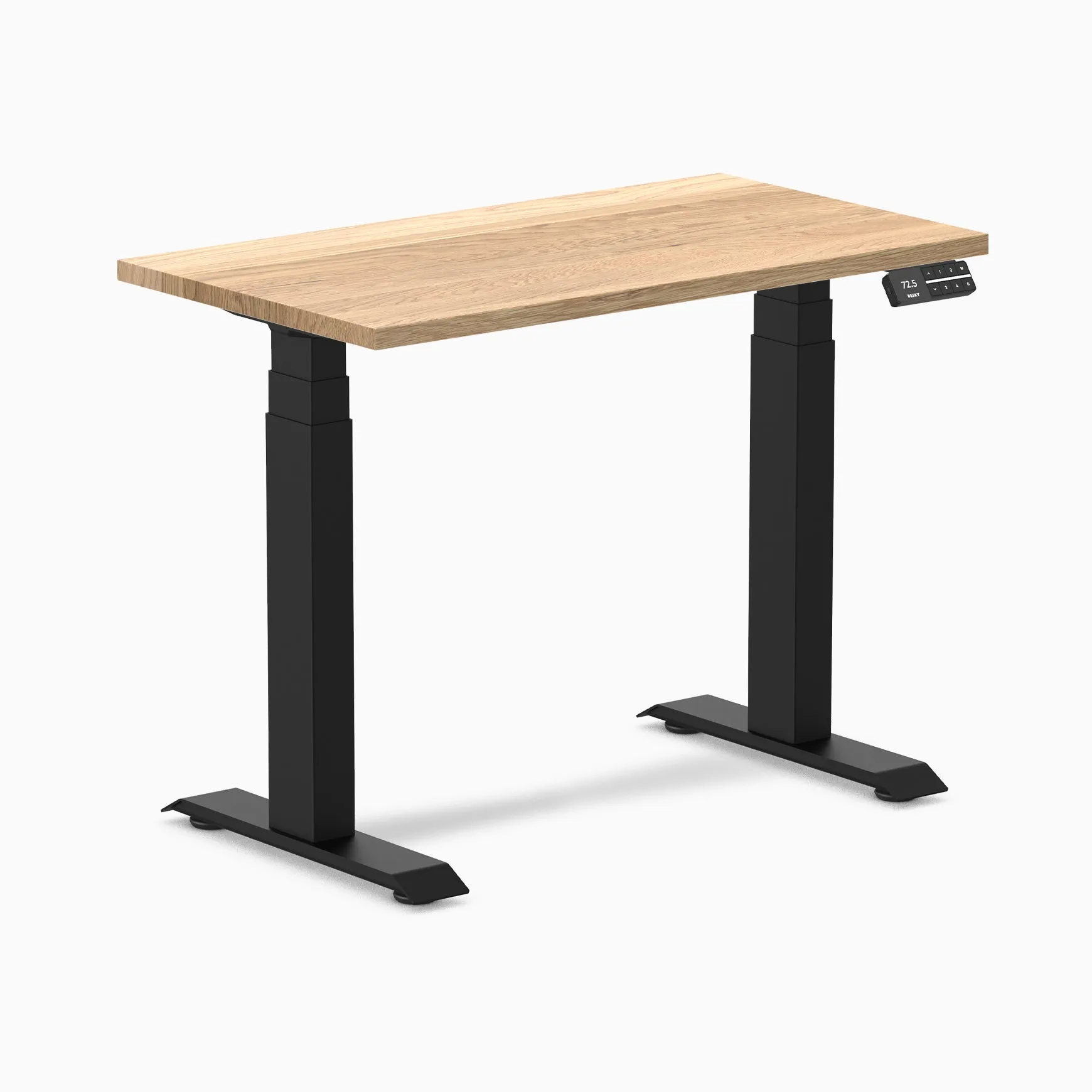 Almost Perfect Desky Dual Mini Hardwood Sit Stand Desk