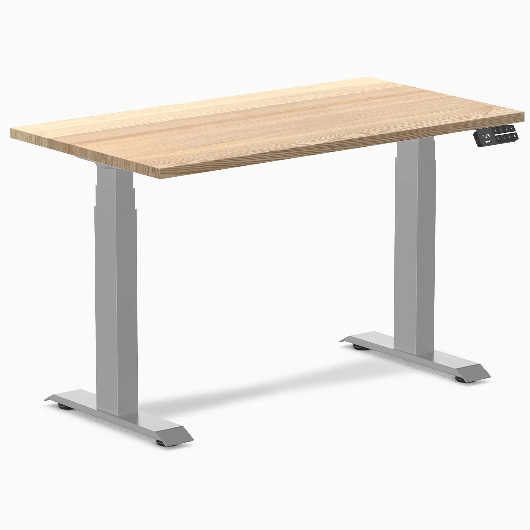 Almost Perfect Desky Dual Mini Hardwood Sit Stand Desk
