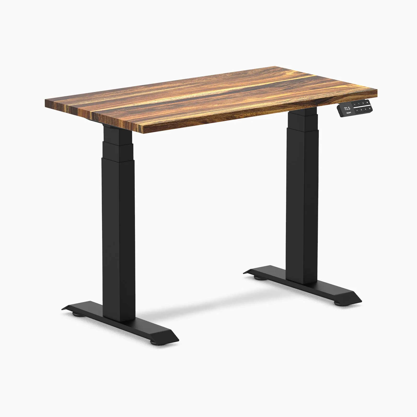 Almost Perfect Desky Dual Mini Hardwood Sit Stand Desk