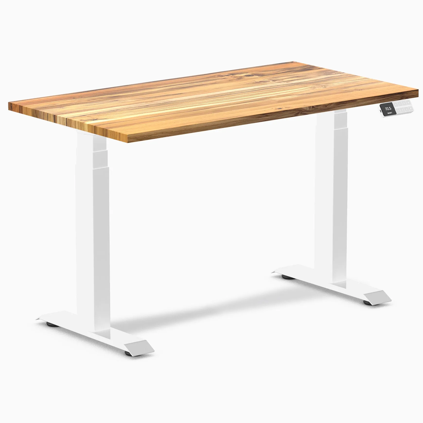 Almost Perfect Desky Dual Mini Hardwood Sit Stand Desk