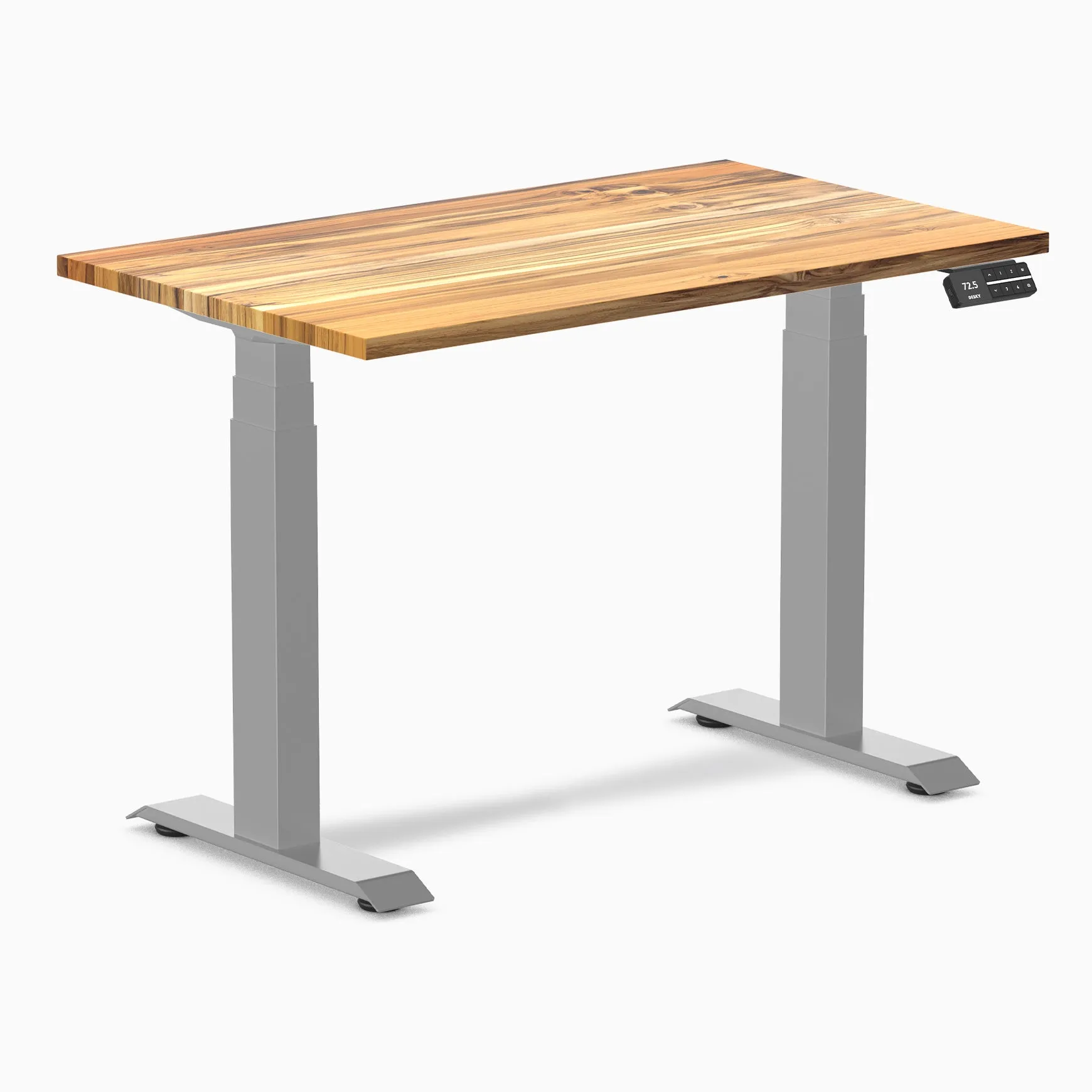 Almost Perfect Desky Dual Mini Hardwood Sit Stand Desk