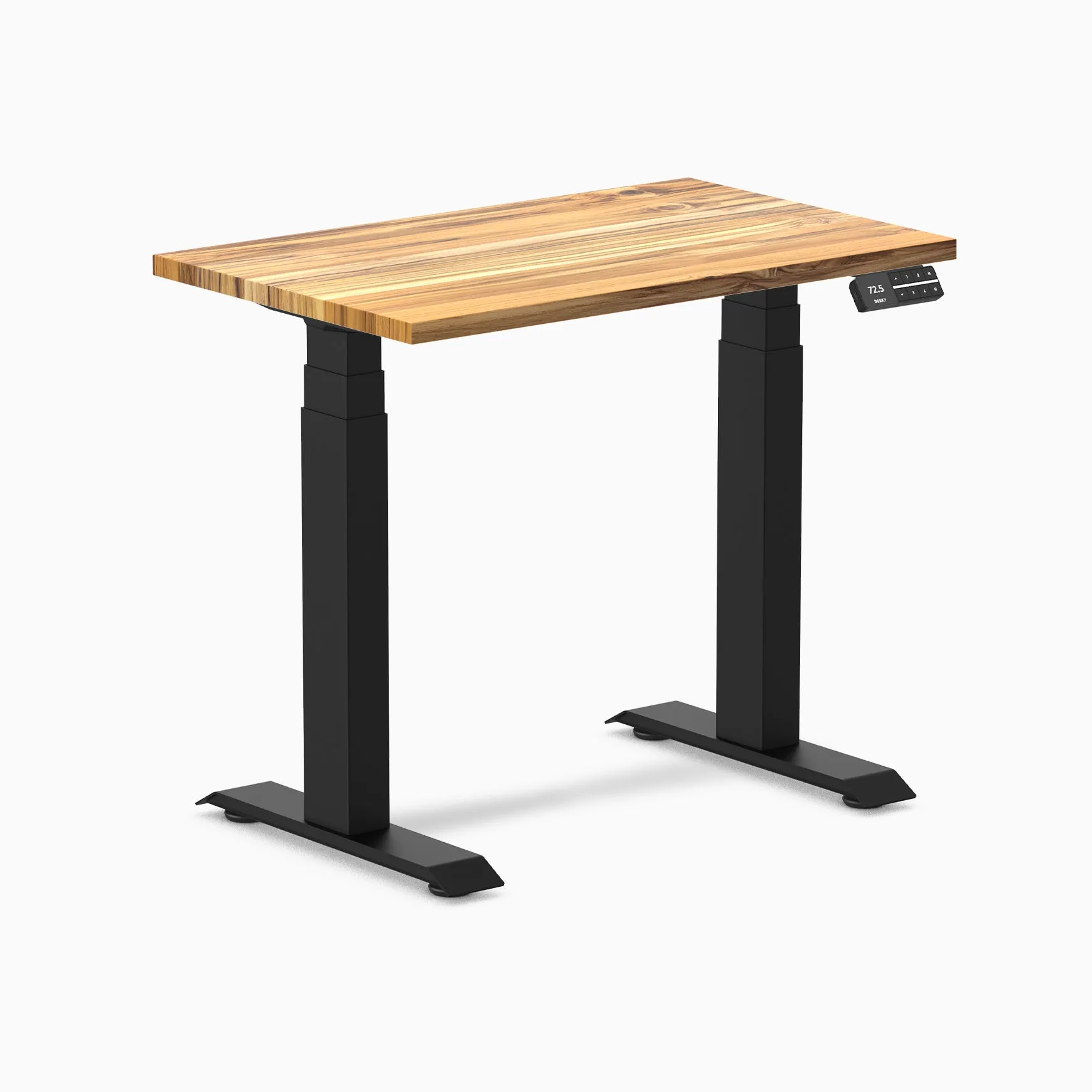 Almost Perfect Desky Dual Mini Hardwood Sit Stand Desk