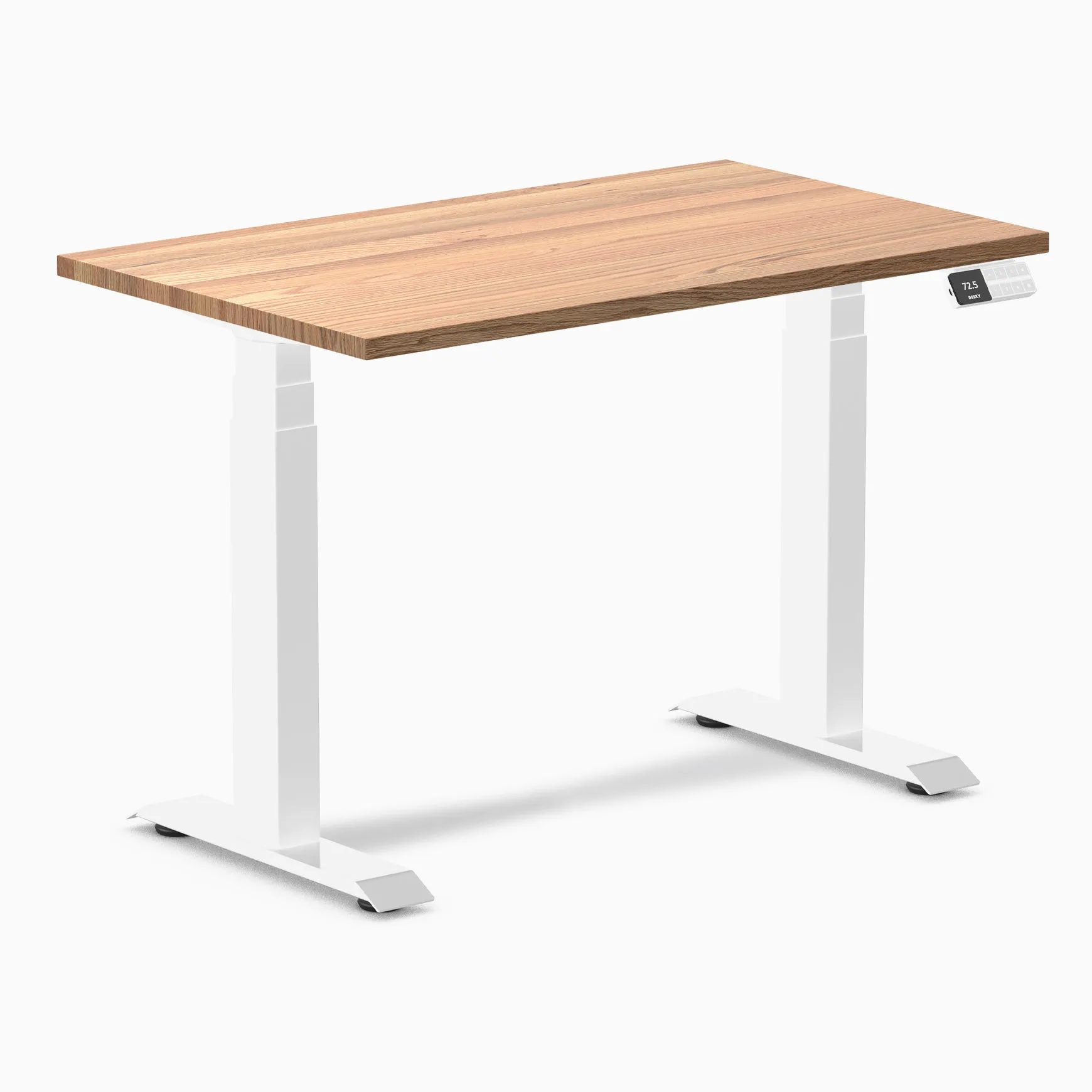 Almost Perfect Desky Dual Mini Hardwood Sit Stand Desk