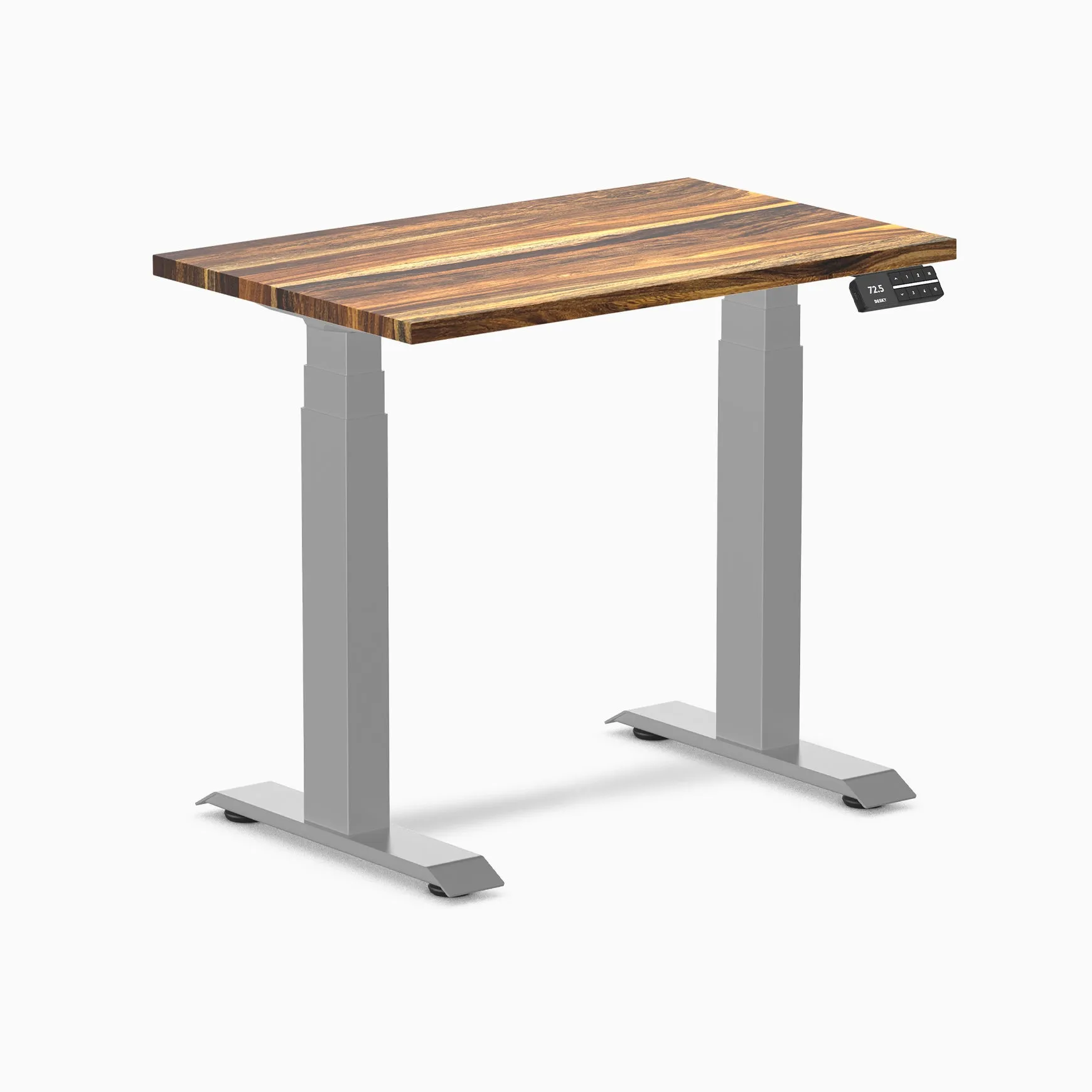 Almost Perfect Desky Dual Mini Hardwood Sit Stand Desk