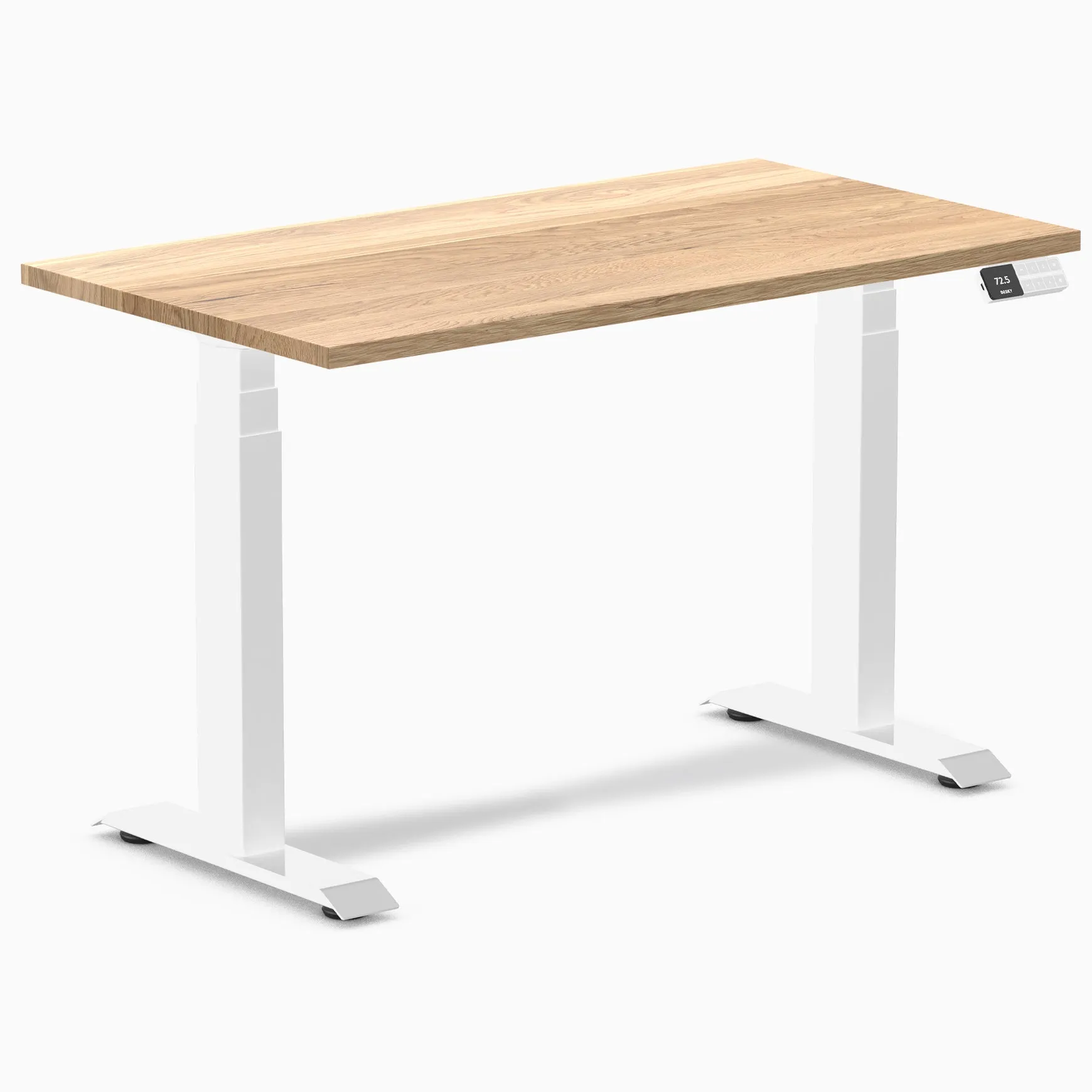 Almost Perfect Desky Dual Mini Hardwood Sit Stand Desk