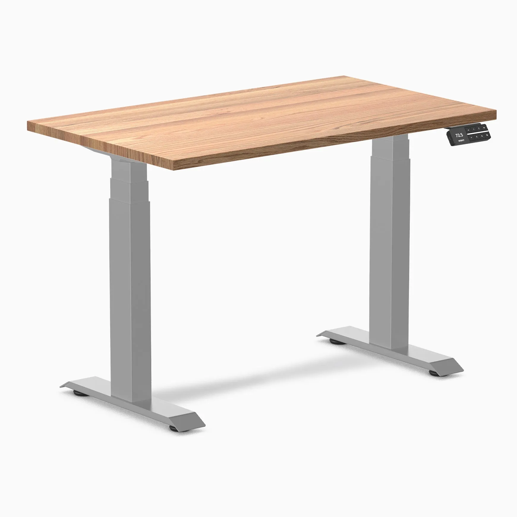 Almost Perfect Desky Dual Mini Hardwood Sit Stand Desk