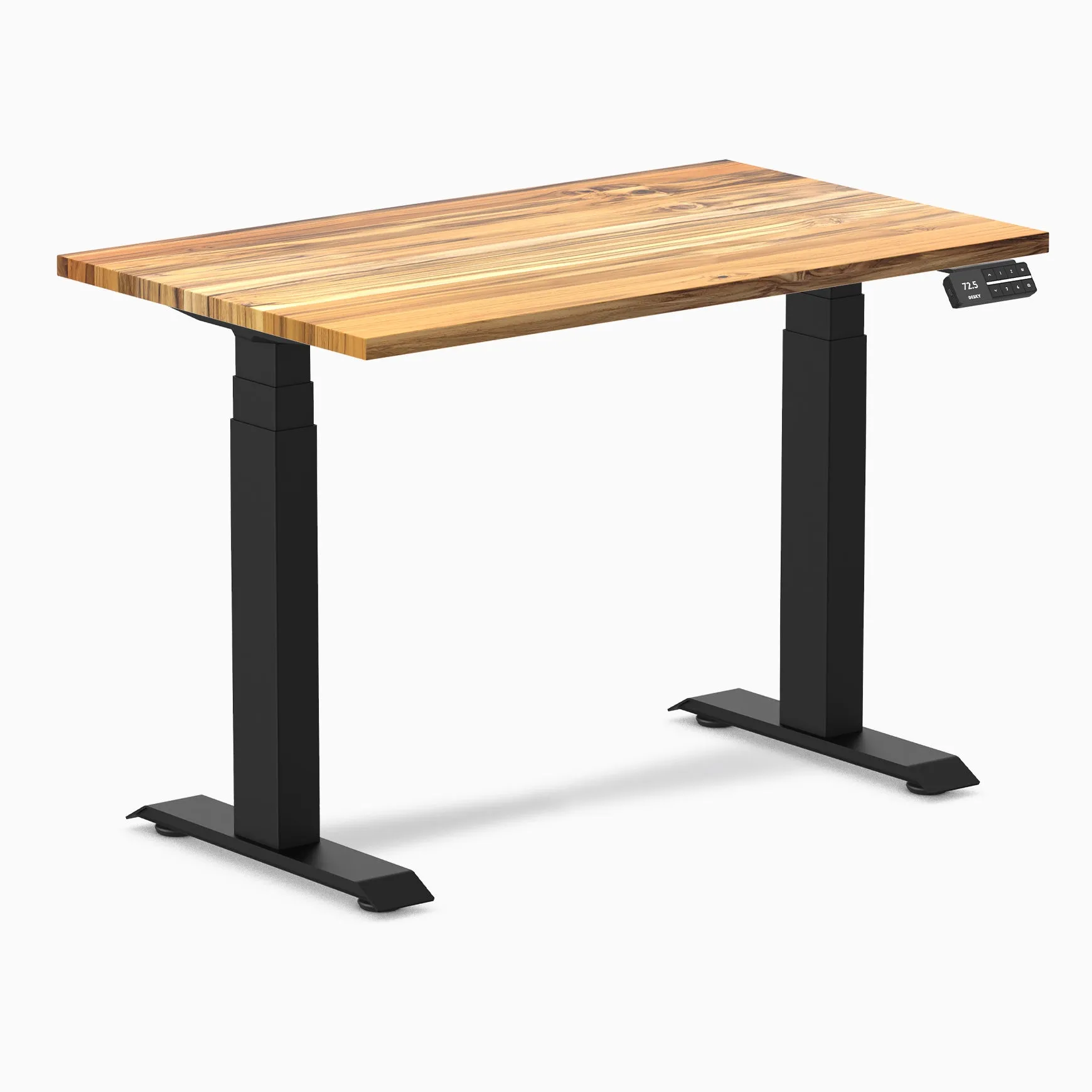 Almost Perfect Desky Dual Mini Hardwood Sit Stand Desk