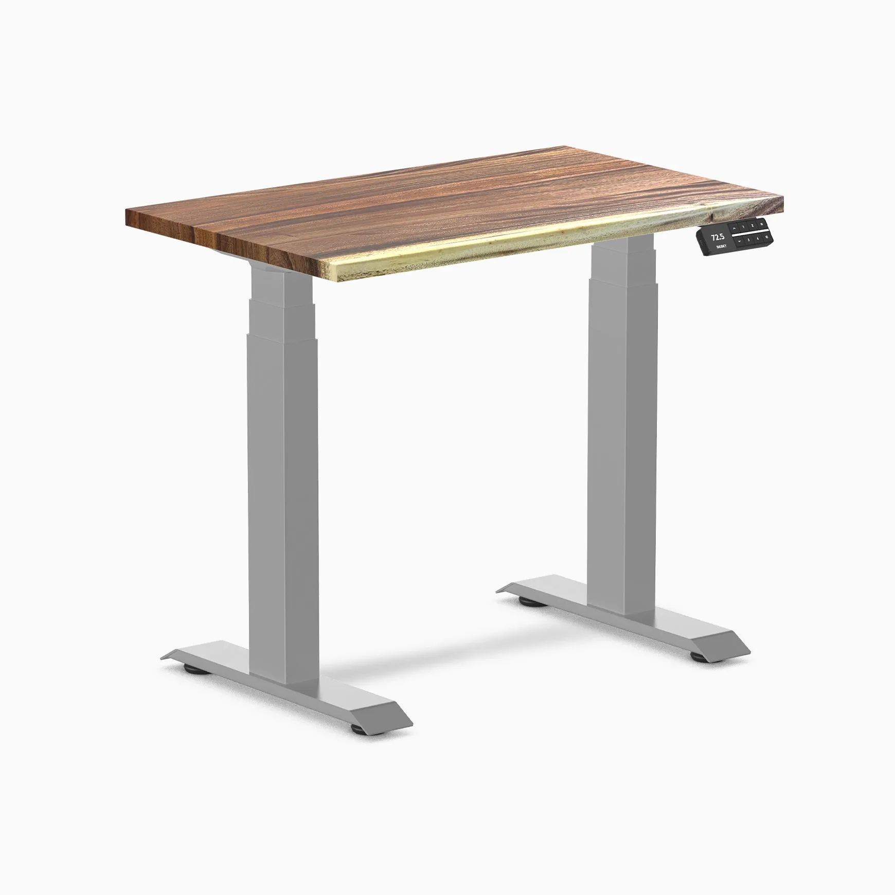 Almost Perfect Desky Dual Mini Hardwood Sit Stand Desk