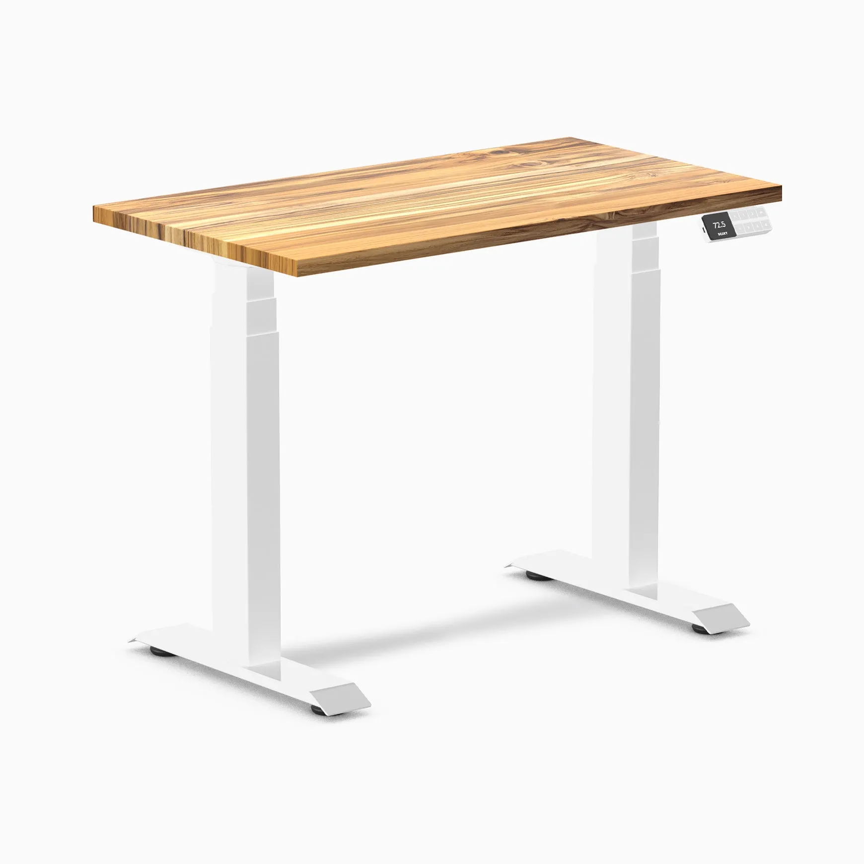 Almost Perfect Desky Dual Mini Hardwood Sit Stand Desk