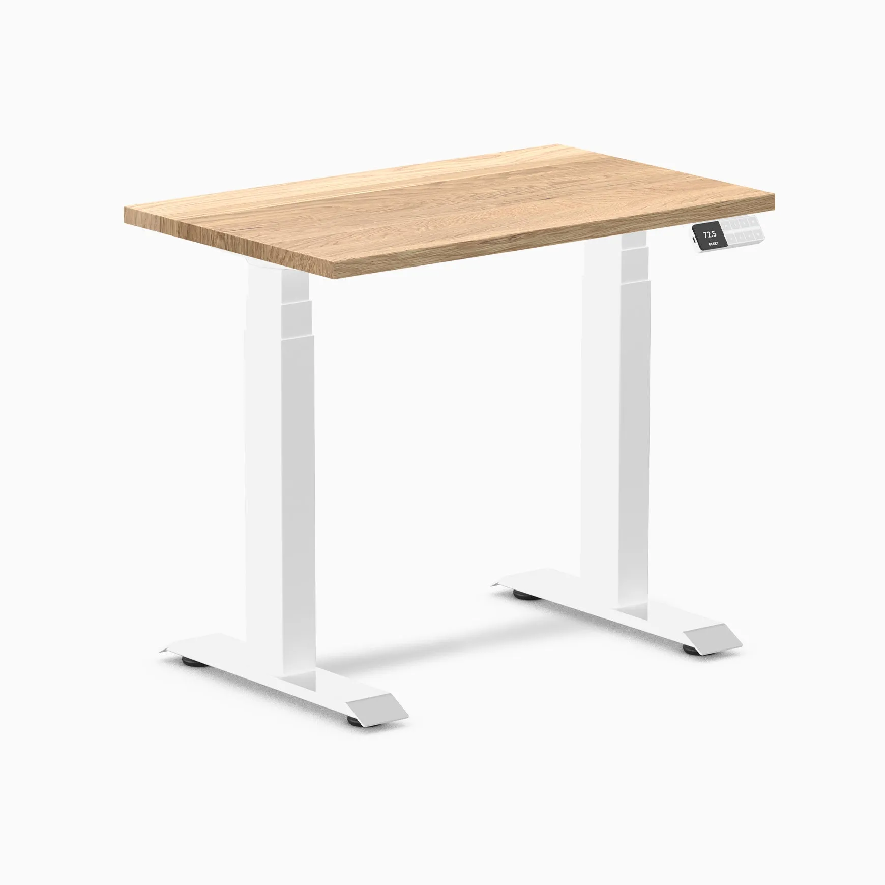 Almost Perfect Desky Dual Mini Hardwood Sit Stand Desk