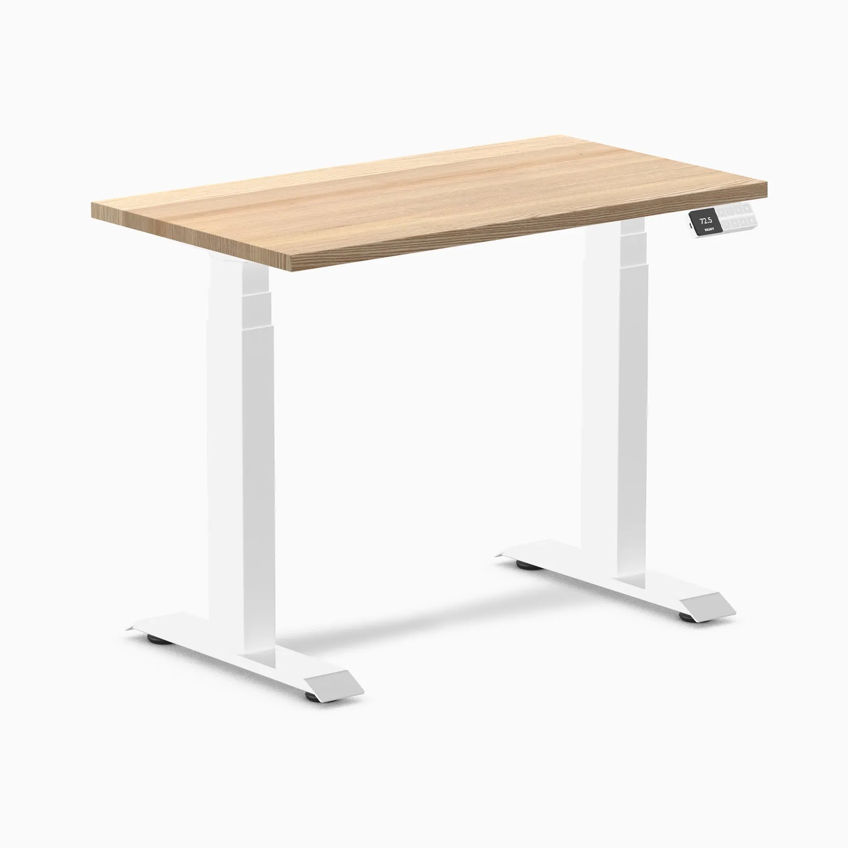 Almost Perfect Desky Dual Mini Hardwood Sit Stand Desk