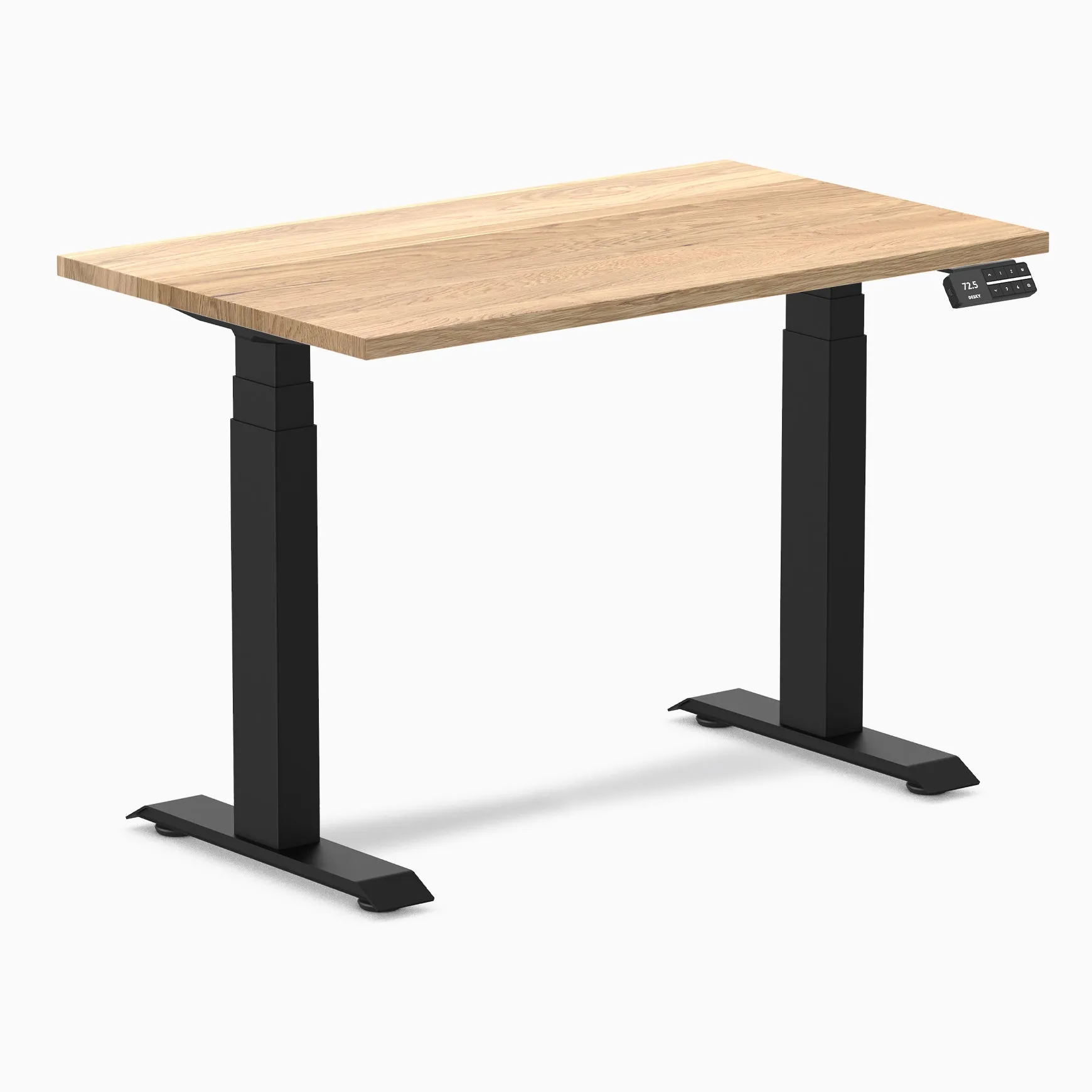 Almost Perfect Desky Dual Mini Hardwood Sit Stand Desk