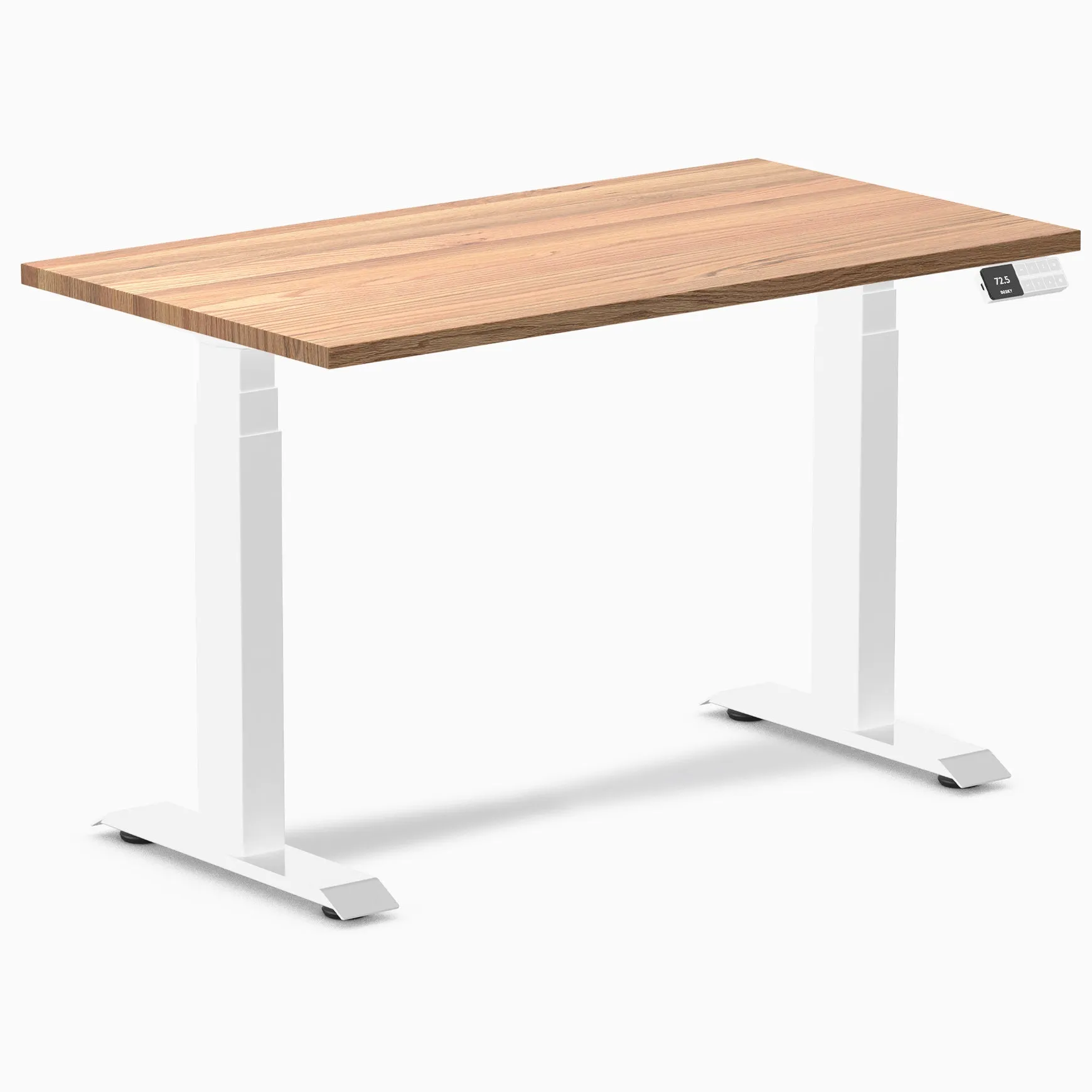 Almost Perfect Desky Dual Mini Hardwood Sit Stand Desk