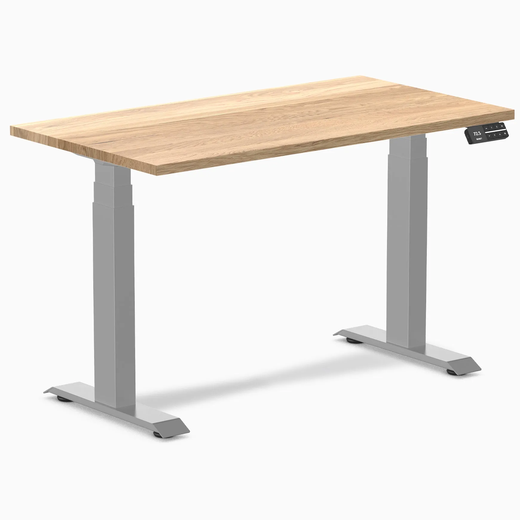 Almost Perfect Desky Dual Mini Hardwood Sit Stand Desk