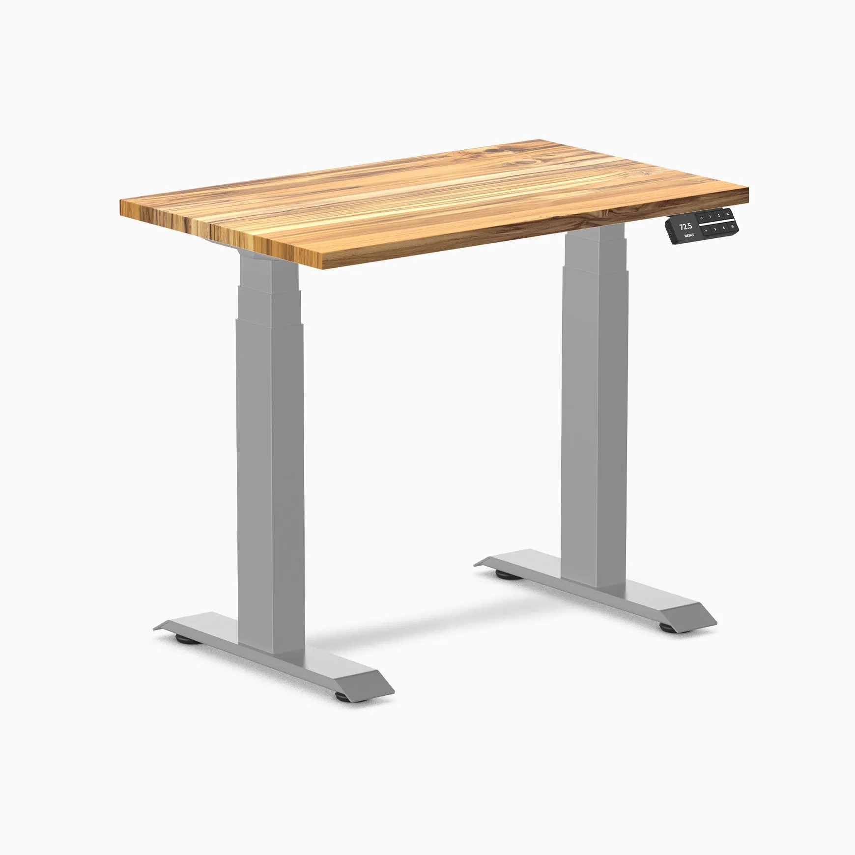 Almost Perfect Desky Dual Mini Hardwood Sit Stand Desk