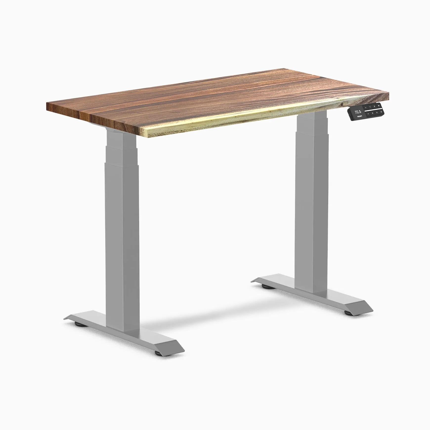 Almost Perfect Desky Dual Mini Hardwood Sit Stand Desk
