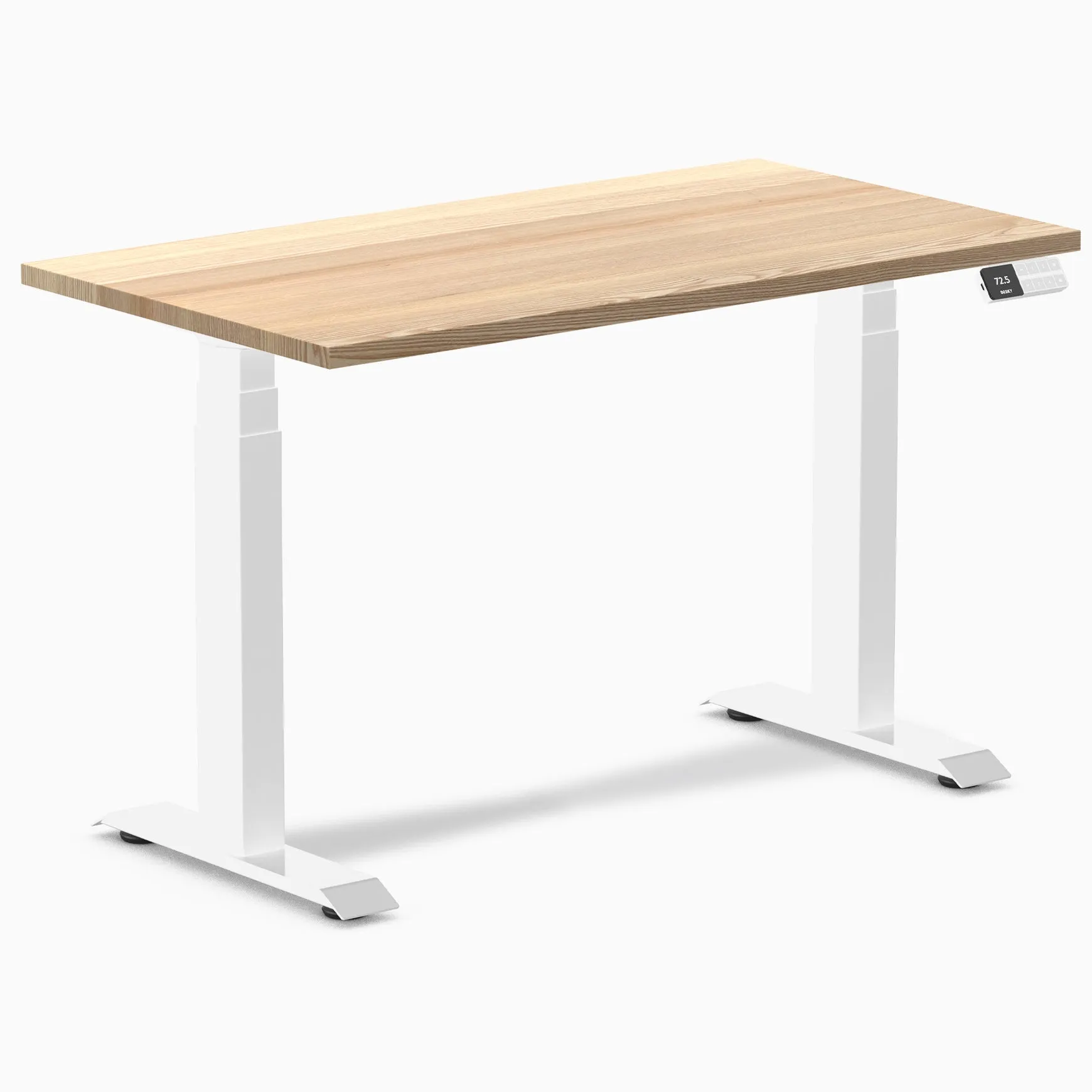 Almost Perfect Desky Dual Mini Hardwood Sit Stand Desk