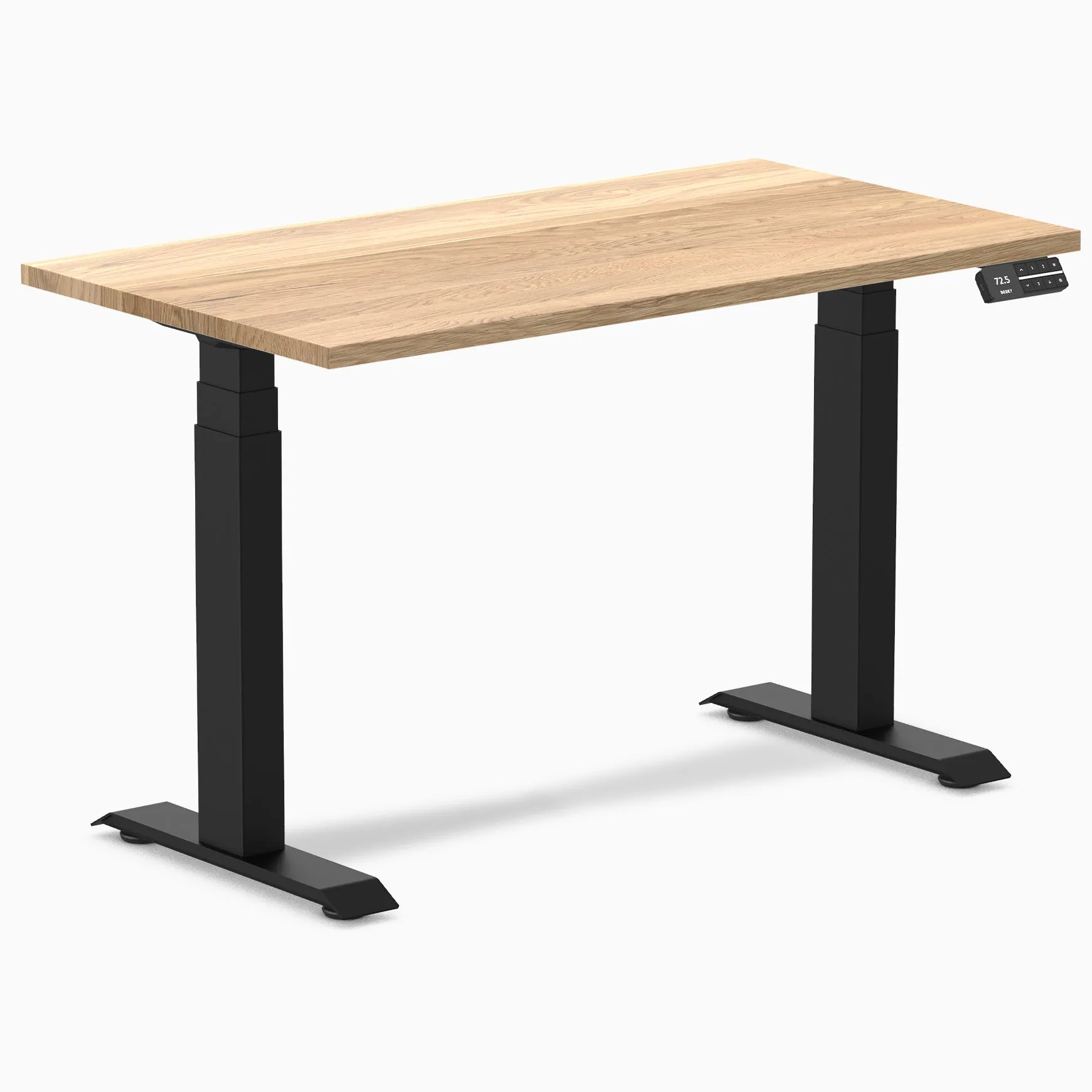 Almost Perfect Desky Dual Mini Hardwood Sit Stand Desk