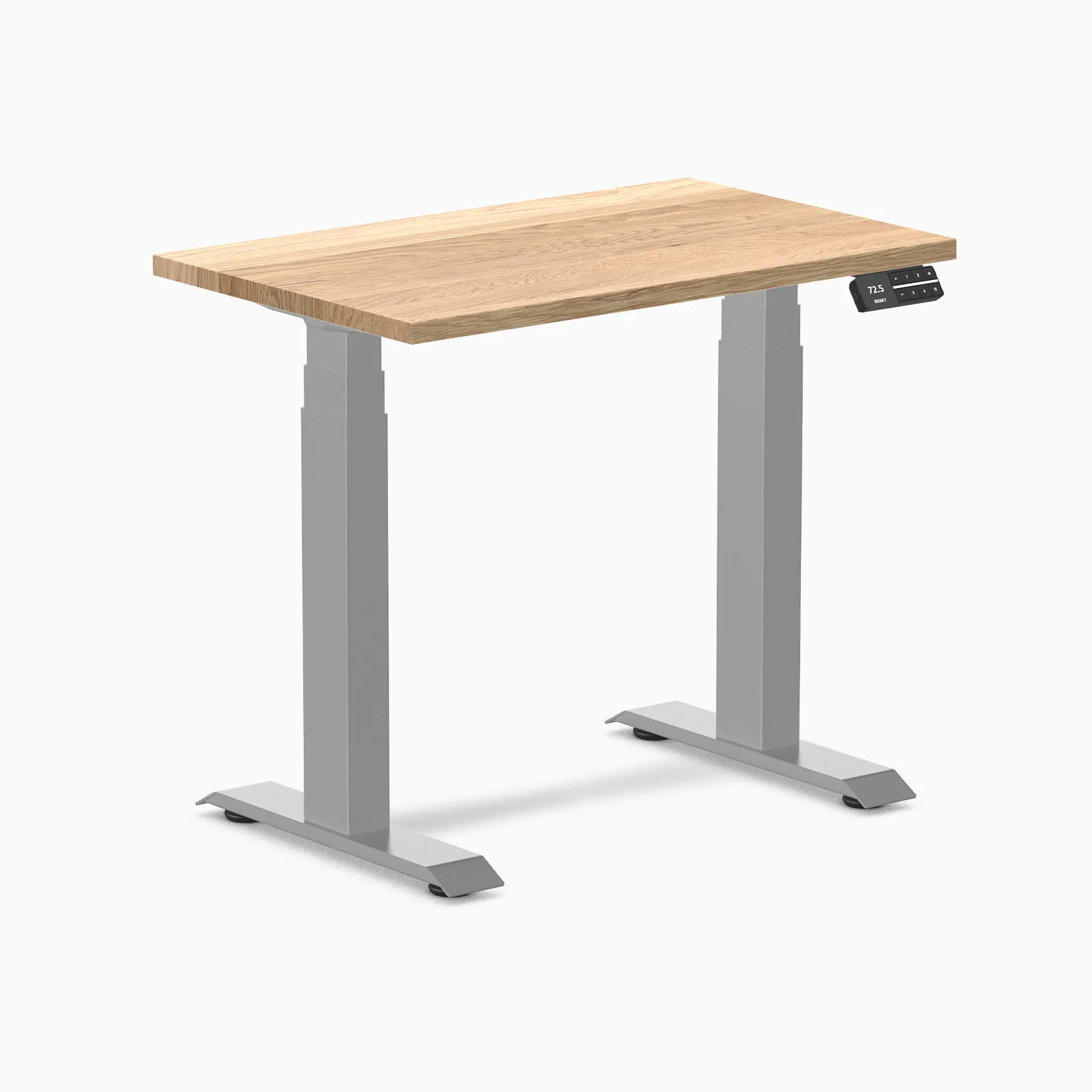 Almost Perfect Desky Dual Mini Hardwood Sit Stand Desk