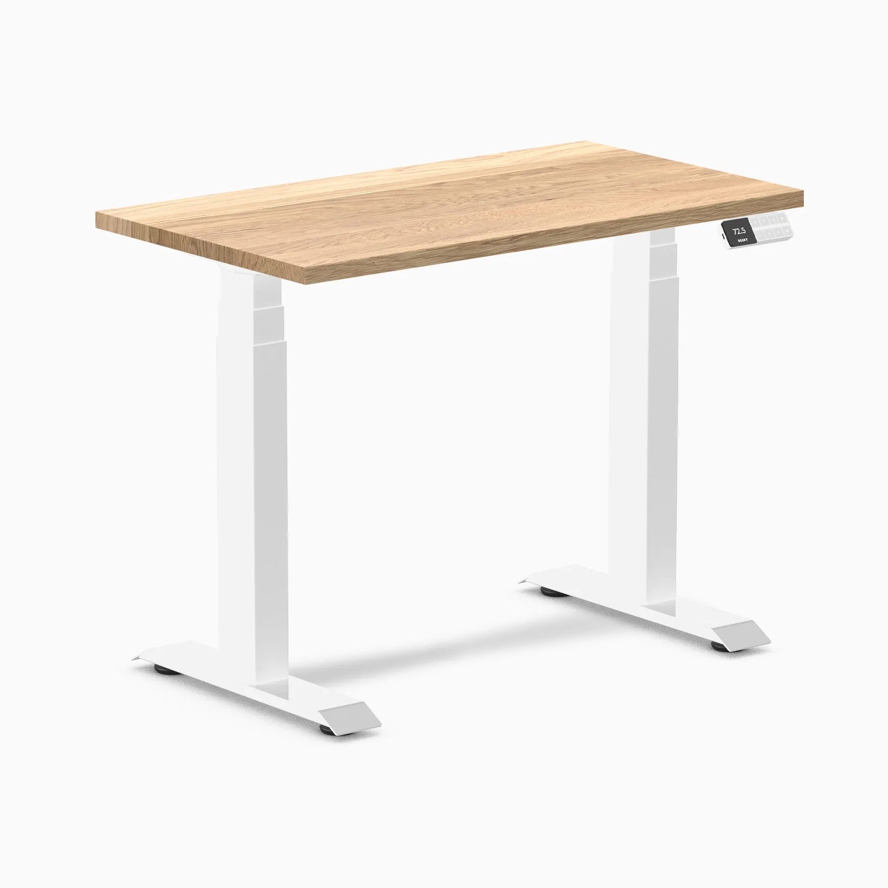 Almost Perfect Desky Dual Mini Hardwood Sit Stand Desk