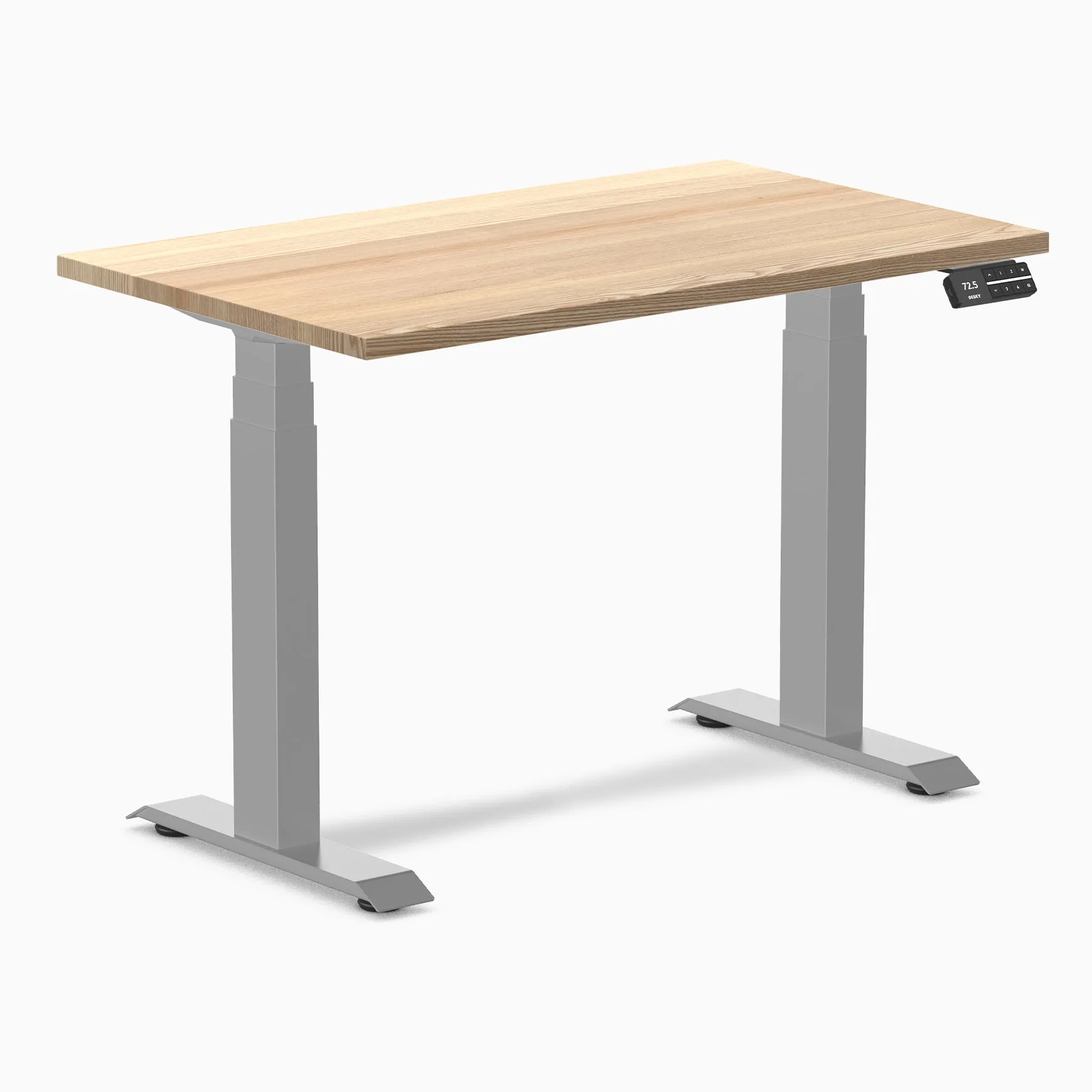 Almost Perfect Desky Dual Mini Hardwood Sit Stand Desk