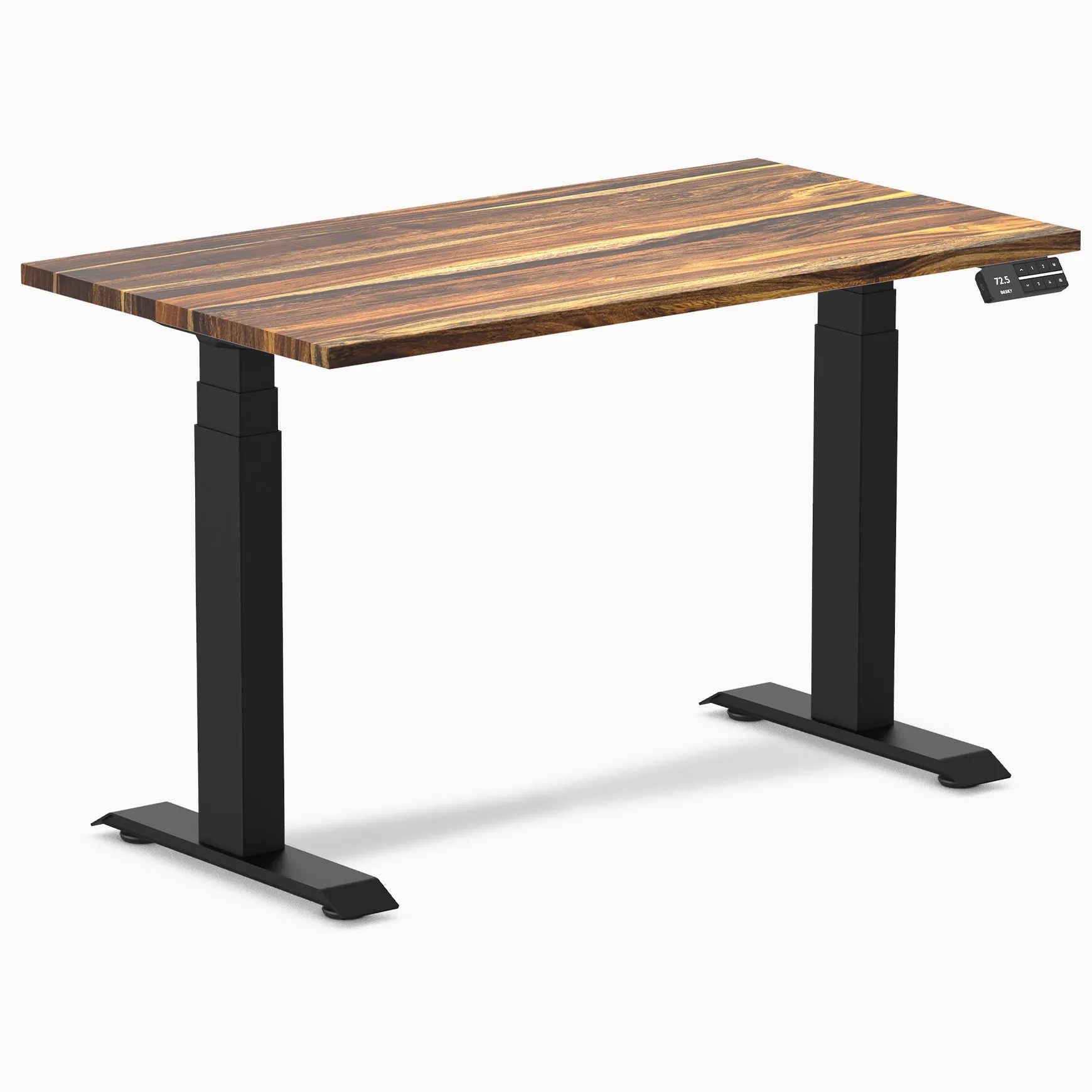 Almost Perfect Desky Dual Mini Hardwood Sit Stand Desk