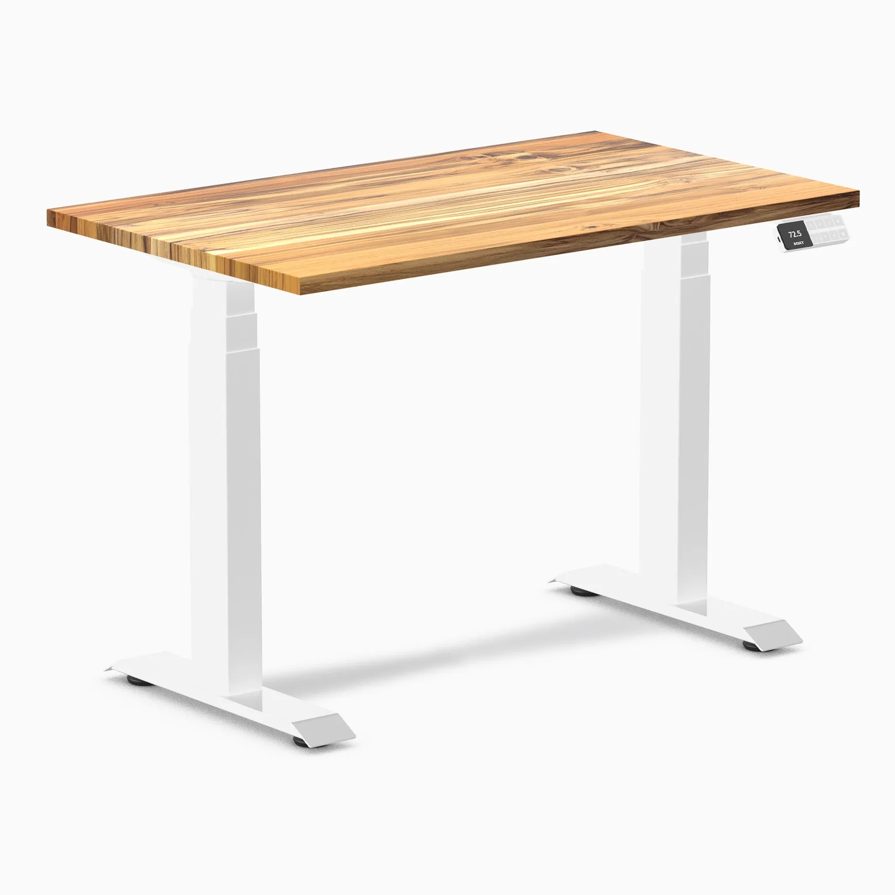 Almost Perfect Desky Dual Mini Hardwood Sit Stand Desk