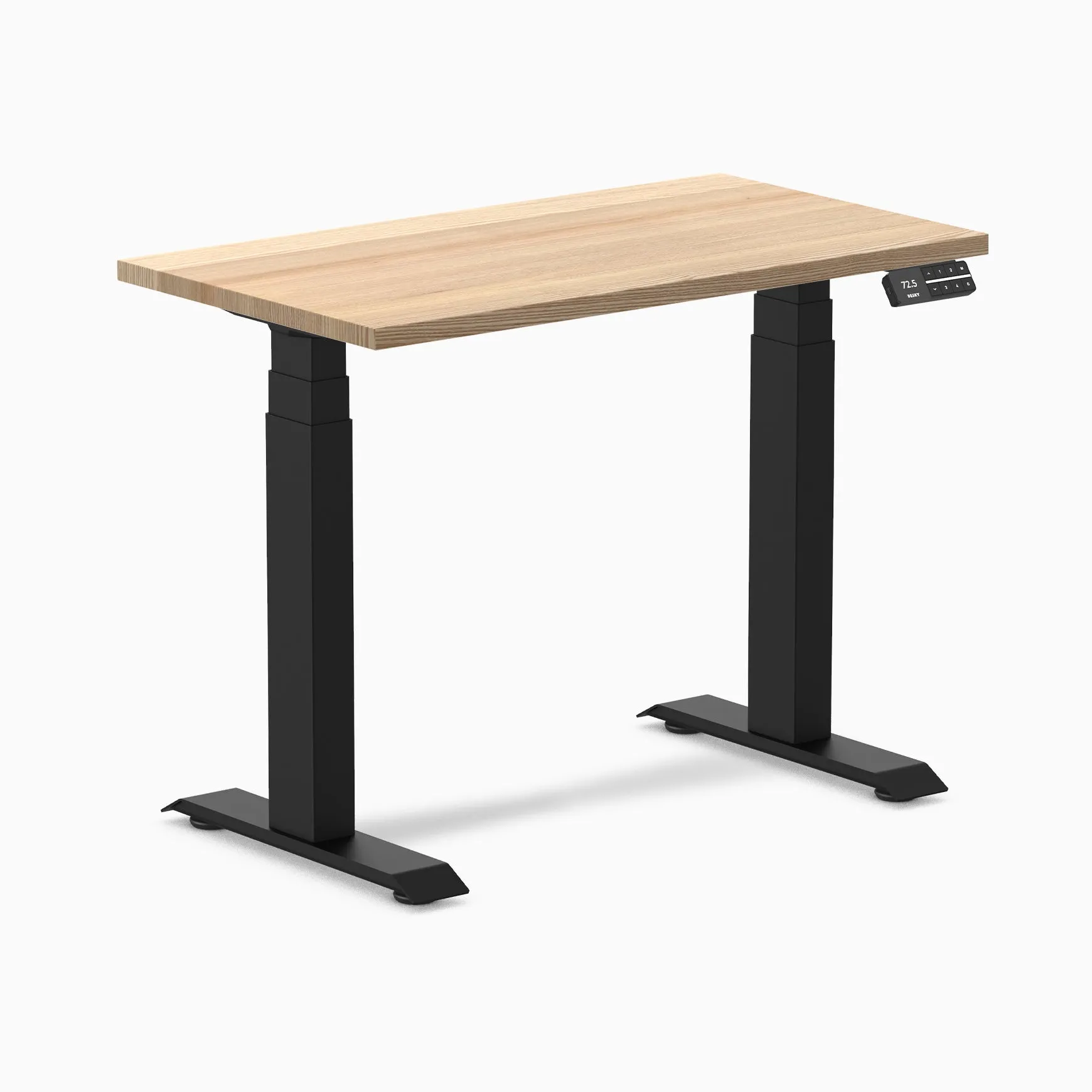 Almost Perfect Desky Dual Mini Hardwood Sit Stand Desk
