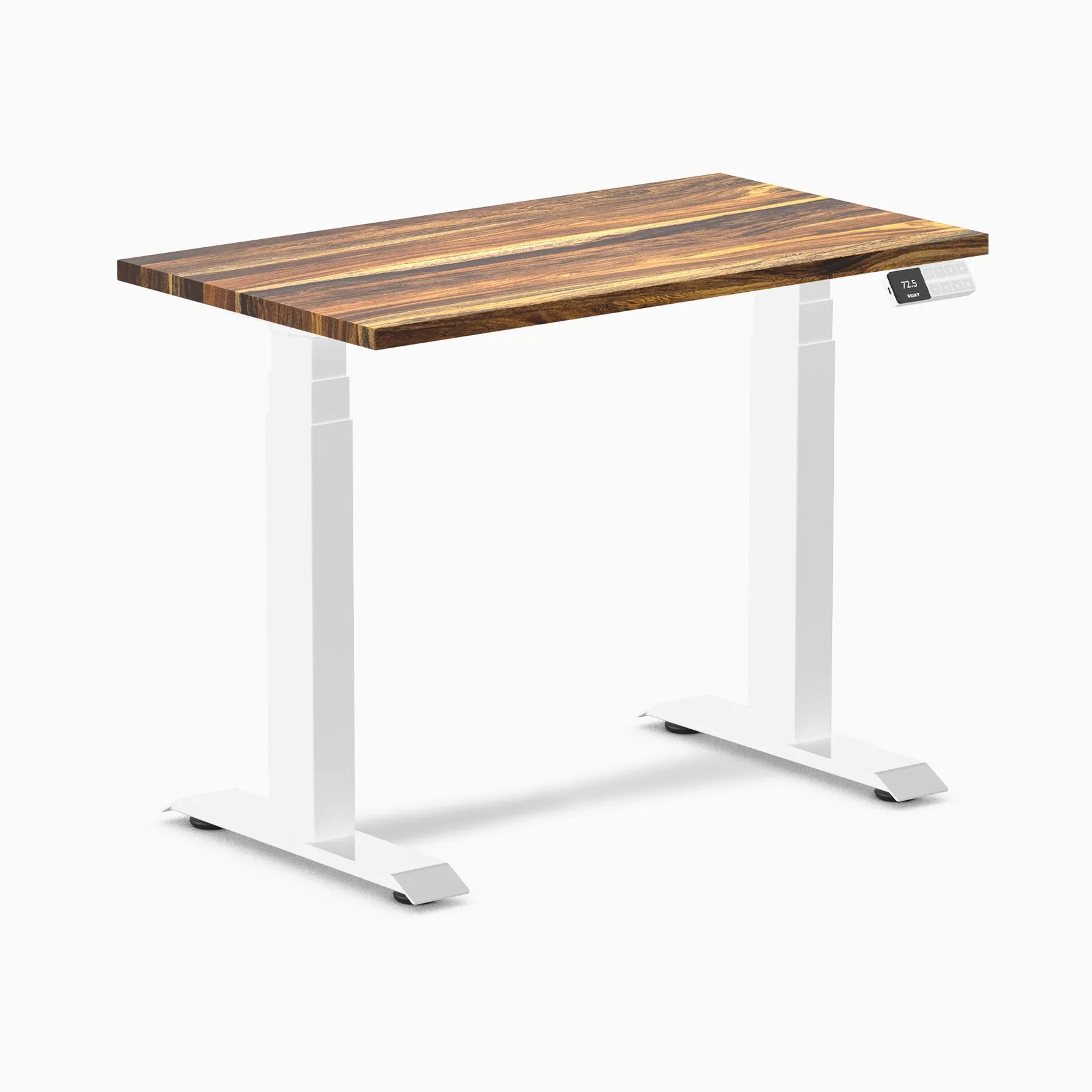 Almost Perfect Desky Dual Mini Hardwood Sit Stand Desk