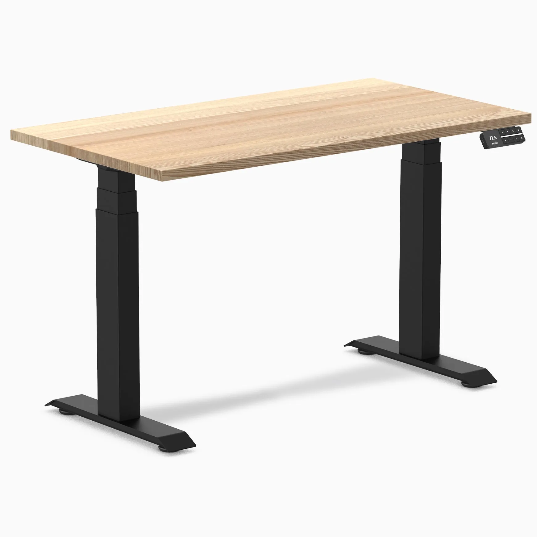 Almost Perfect Desky Dual Mini Hardwood Sit Stand Desk