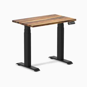 Almost Perfect Desky Dual Mini Hardwood Sit Stand Desk