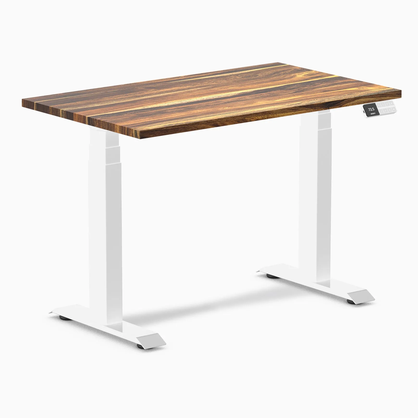 Almost Perfect Desky Dual Mini Hardwood Sit Stand Desk