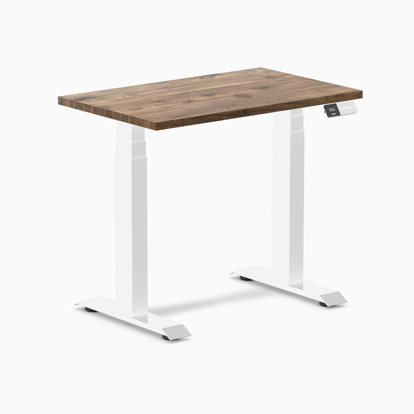 Almost Perfect Desky Dual Mini Hardwood Sit Stand Desk