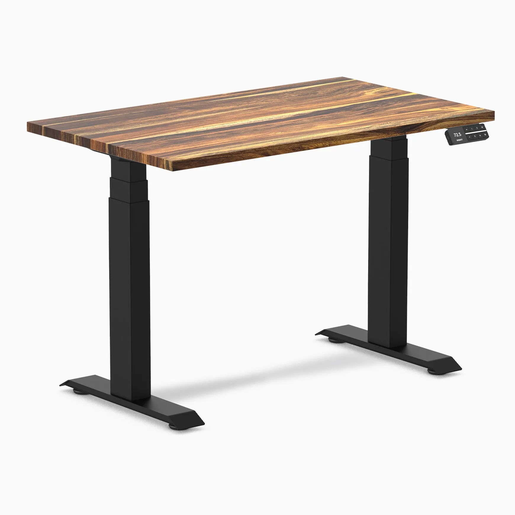Almost Perfect Desky Dual Mini Hardwood Sit Stand Desk