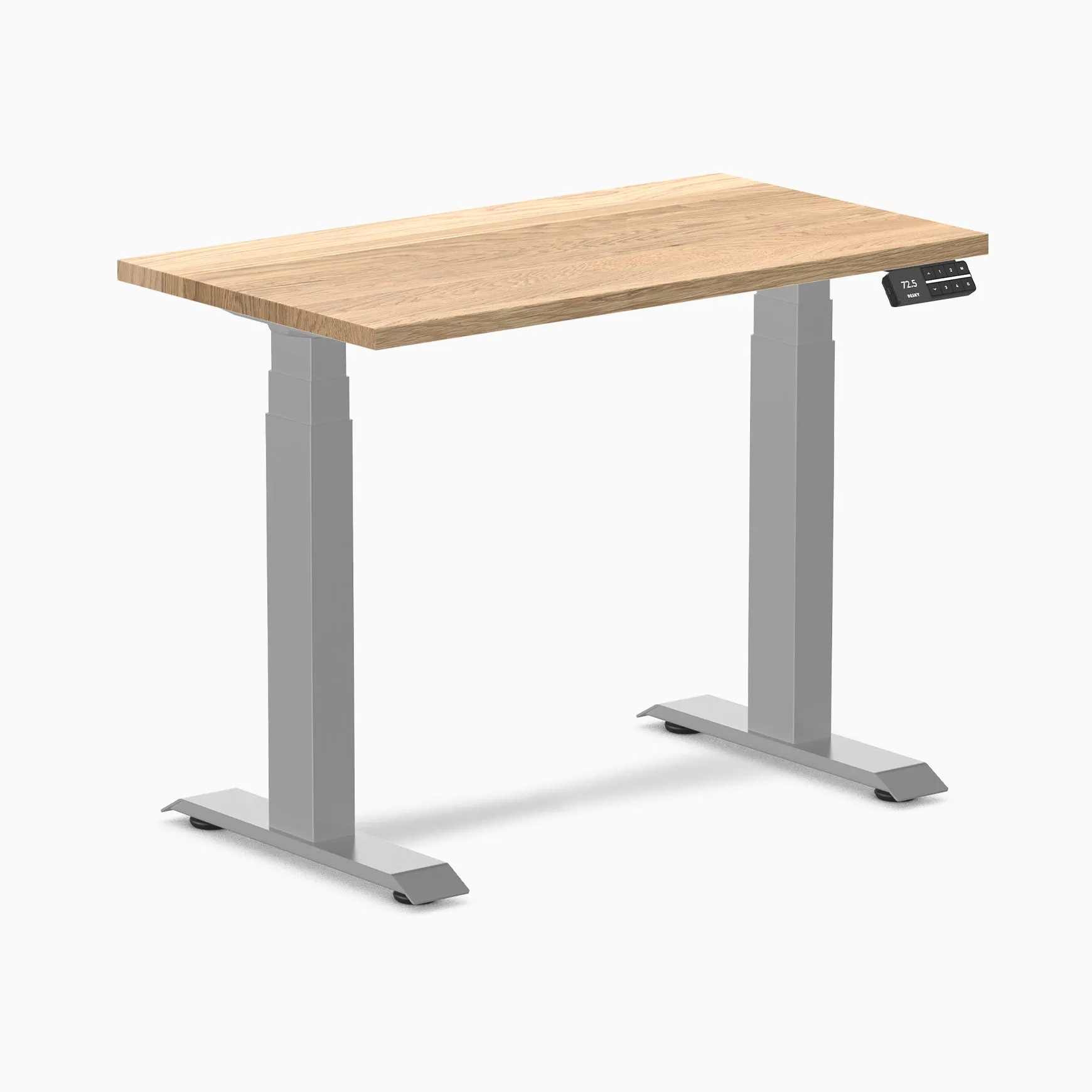 Almost Perfect Desky Dual Mini Hardwood Sit Stand Desk