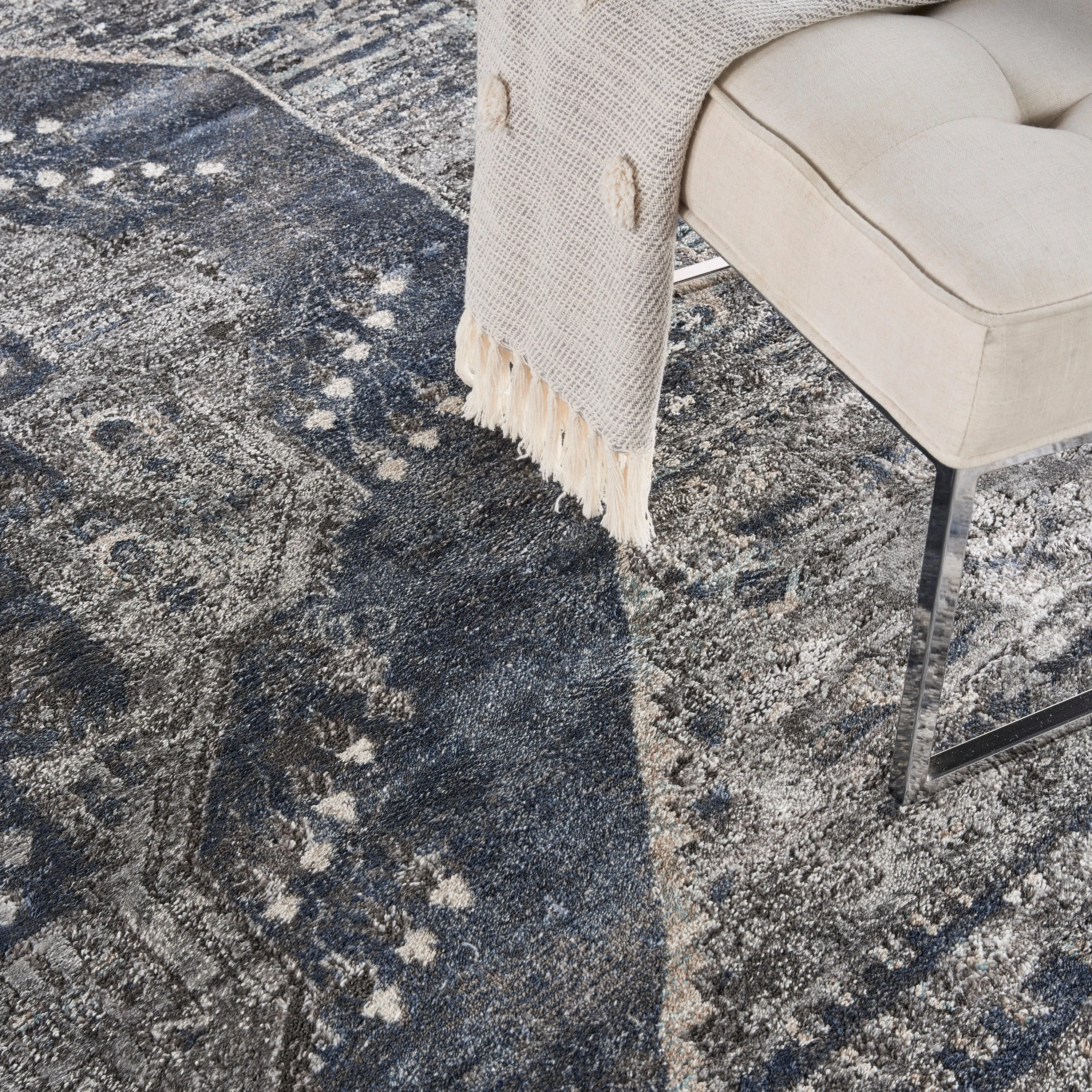 American Manor Blue Rug