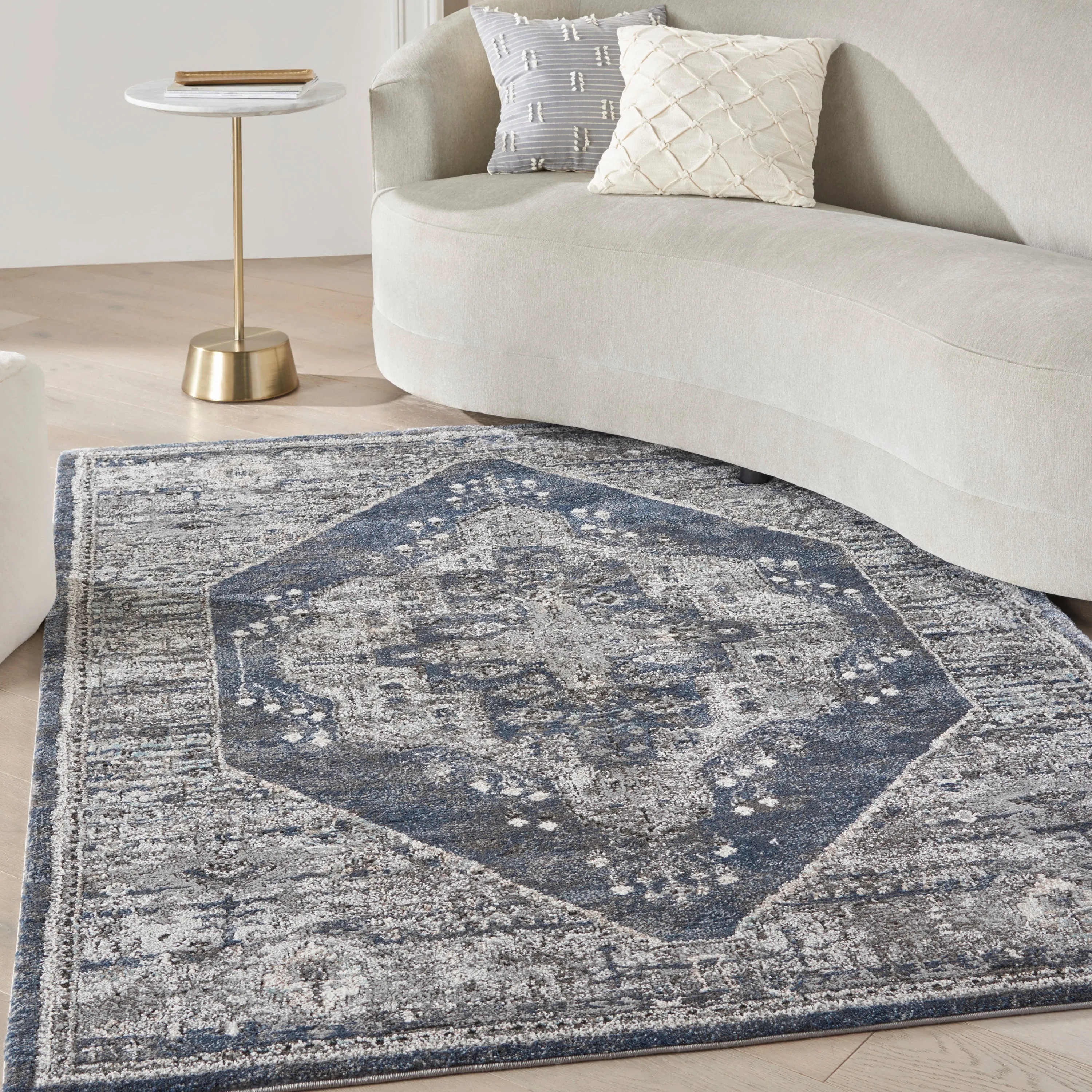 American Manor Blue Rug