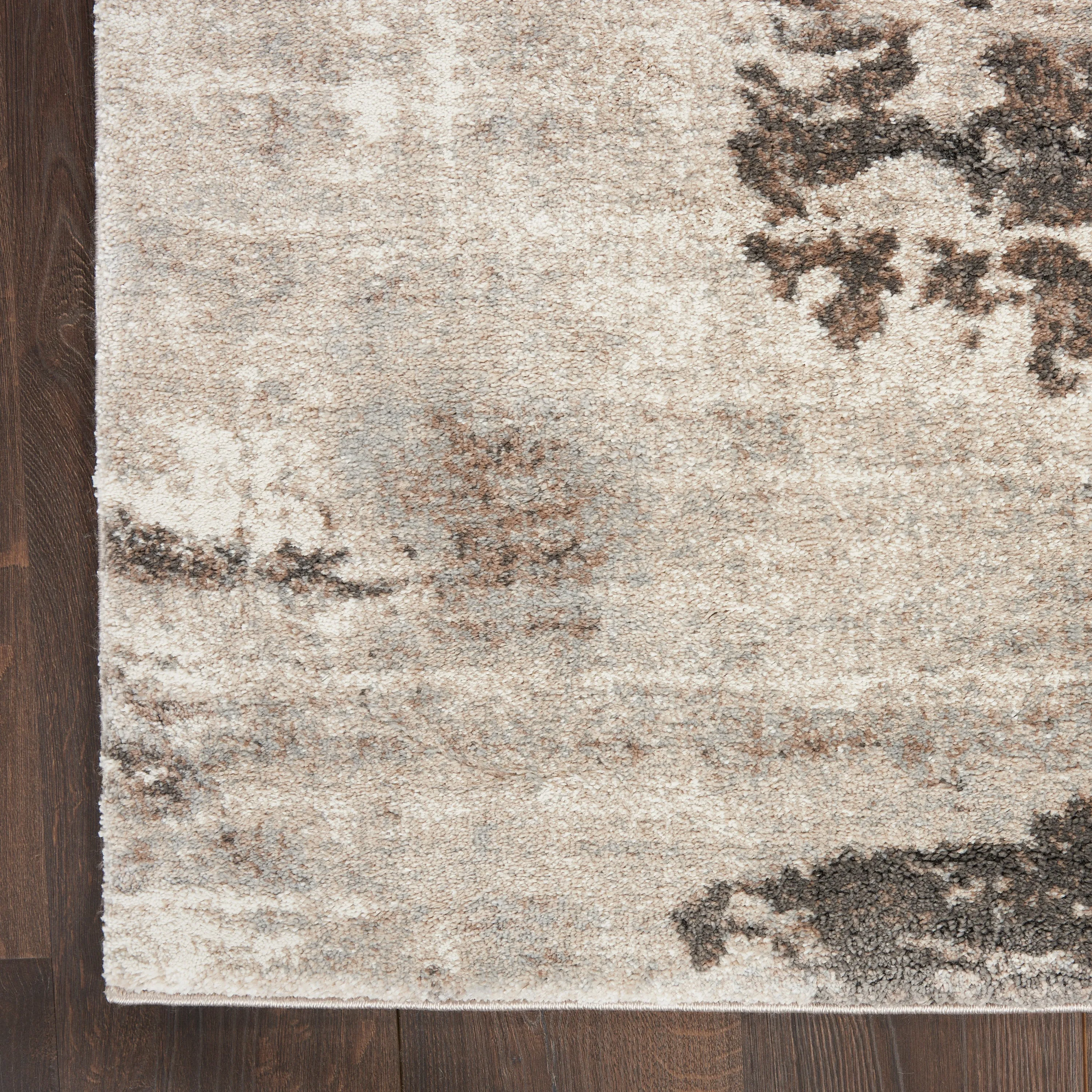 American Manor Ivory/Mocha Rug
