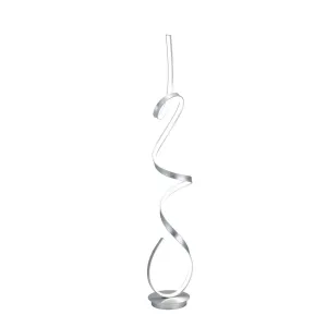 Amsterdam LED Silver 63-Inch Floor Lamp - Dimmable