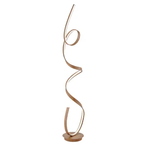 Amsterdam LED Wood 63-Inch Floor Lamp - Dimmable